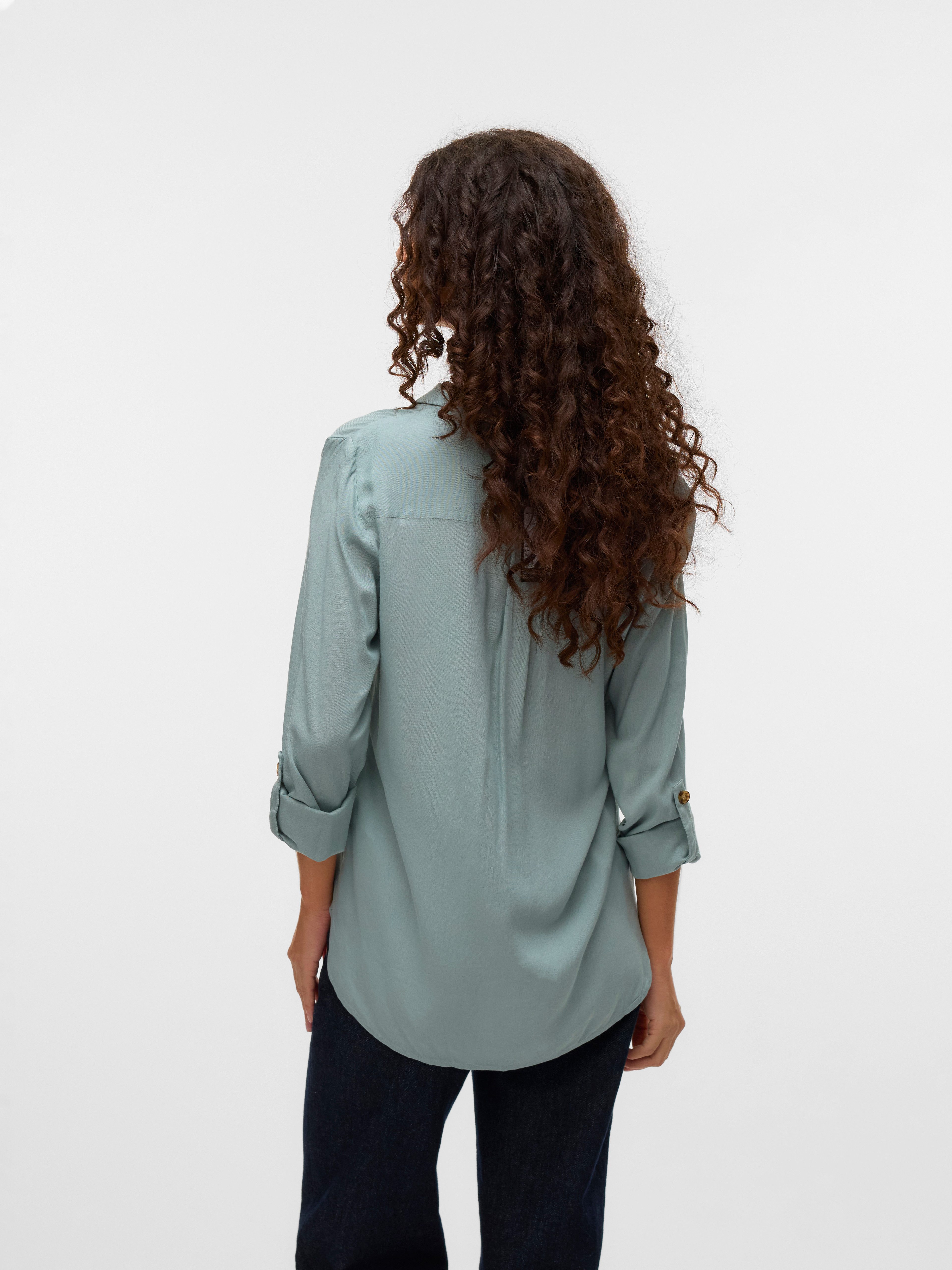 Vero Moda Overhemdblouse VMBUMPY L/S SHIRT NEW WVN GA NOOS