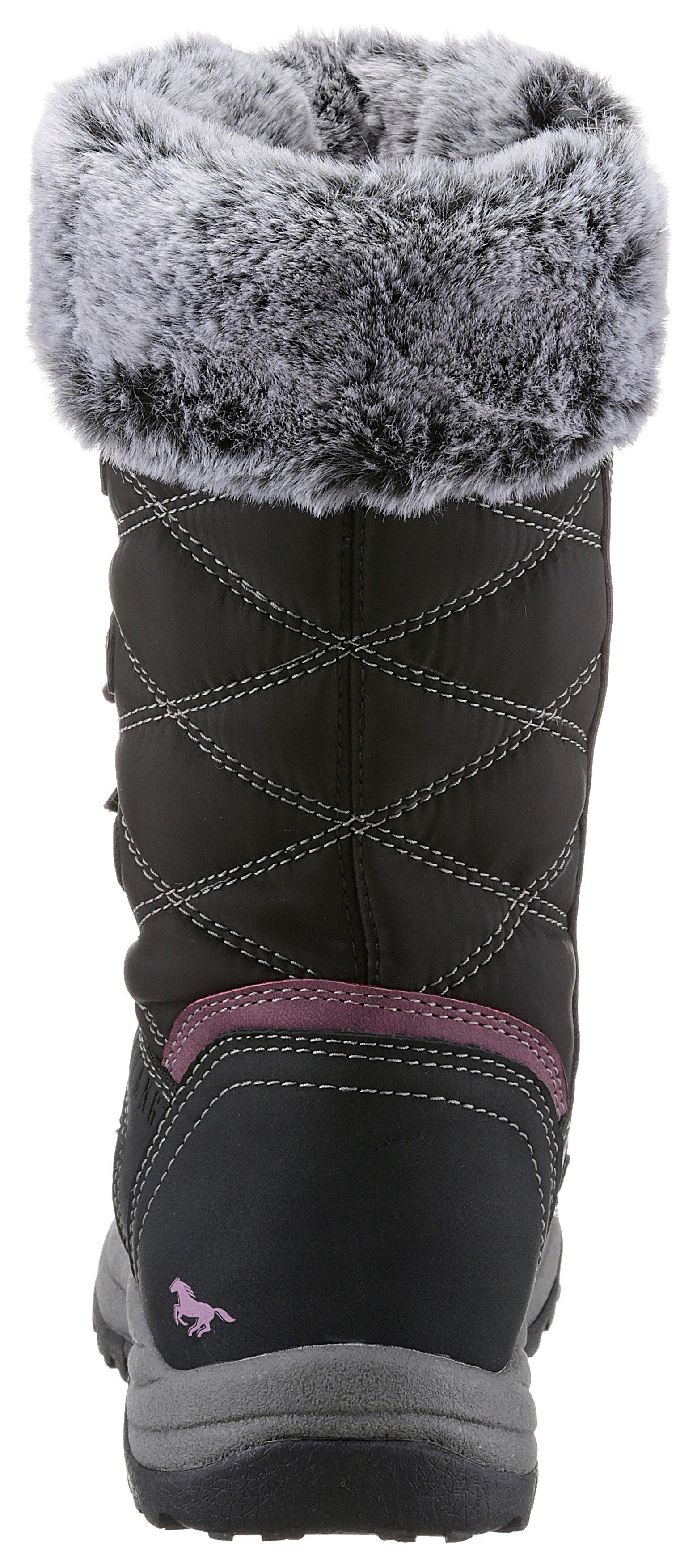 Mustang Shoes Winterlaarzen snowboots, lace-up boots in tex-uitvoering