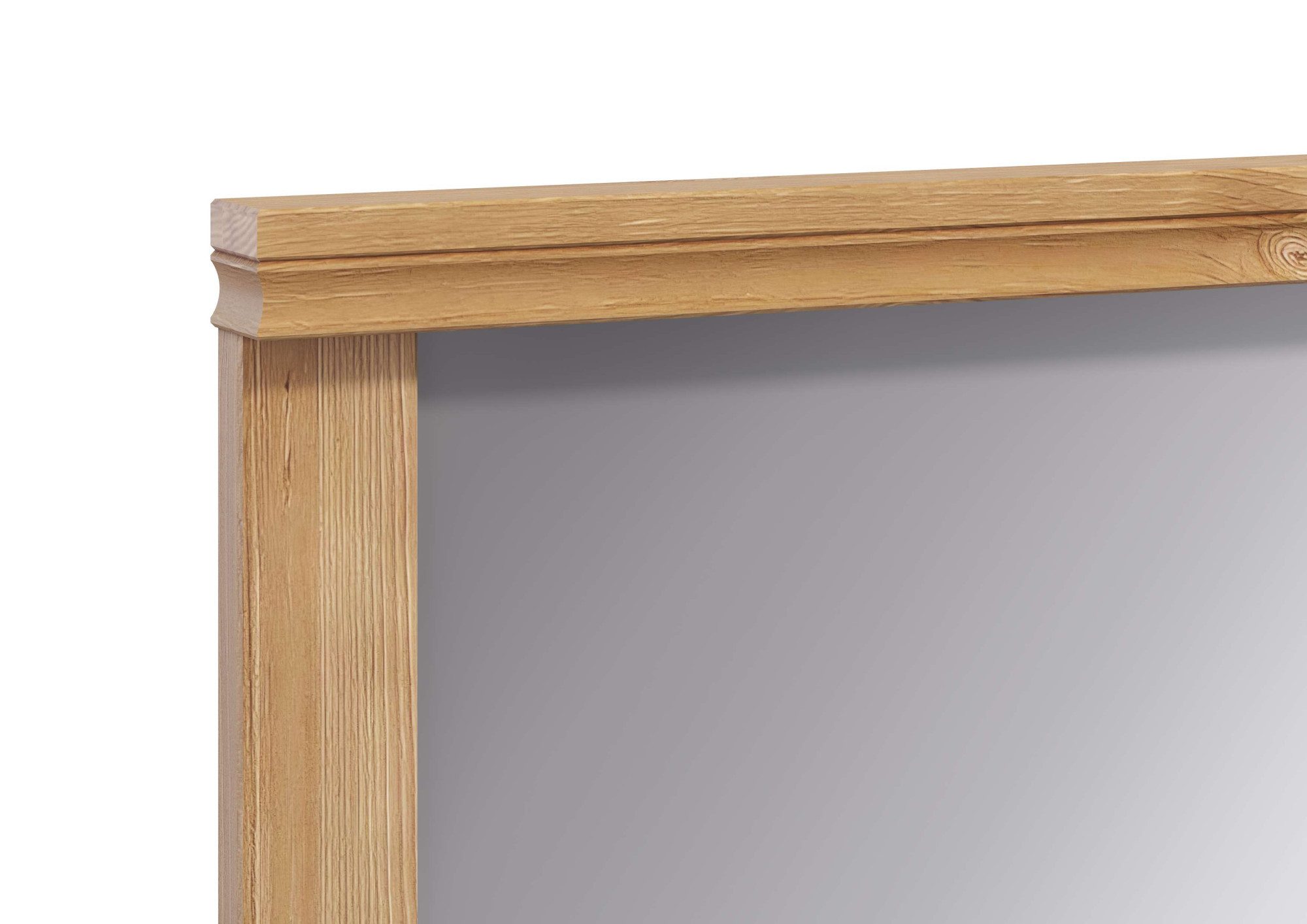 Home affaire Garderobespiegel Gotland, spiegel, wandspiegel Frame van massief grenen, FSC®-gecertificeerd, 80x84 cm