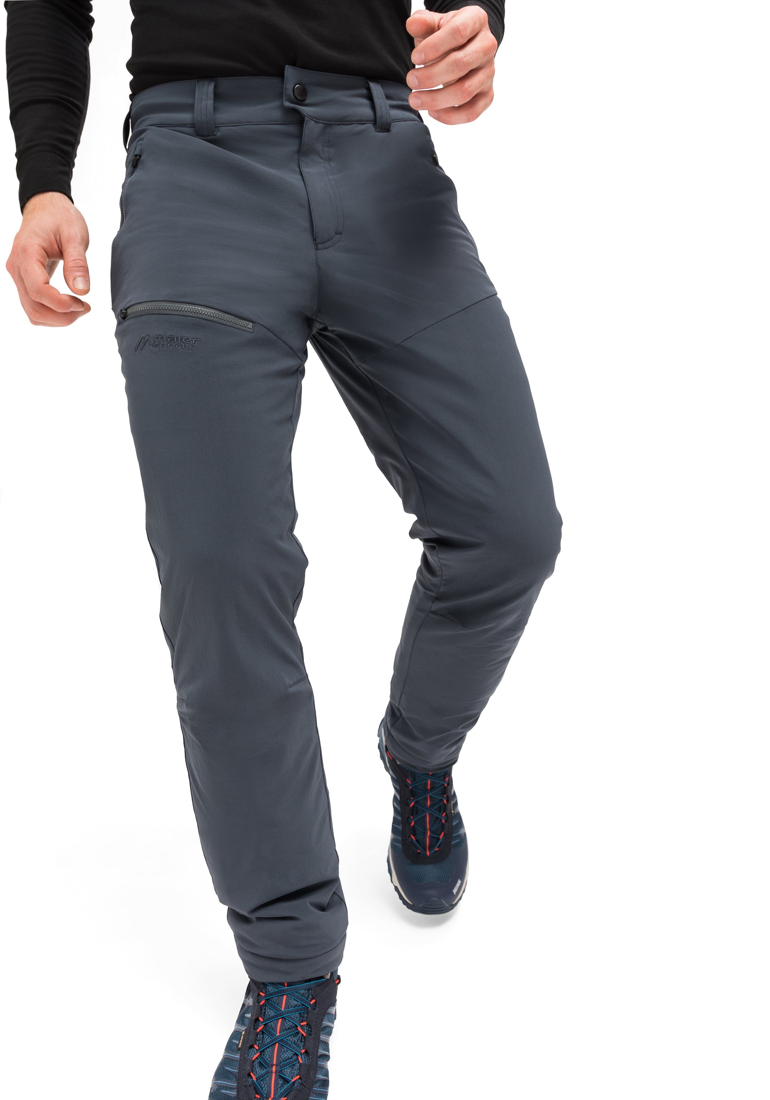 Maier Sports Outdoorbroek Nil Wool Heren winter wandelbroek, functionele broek met wolisolatie