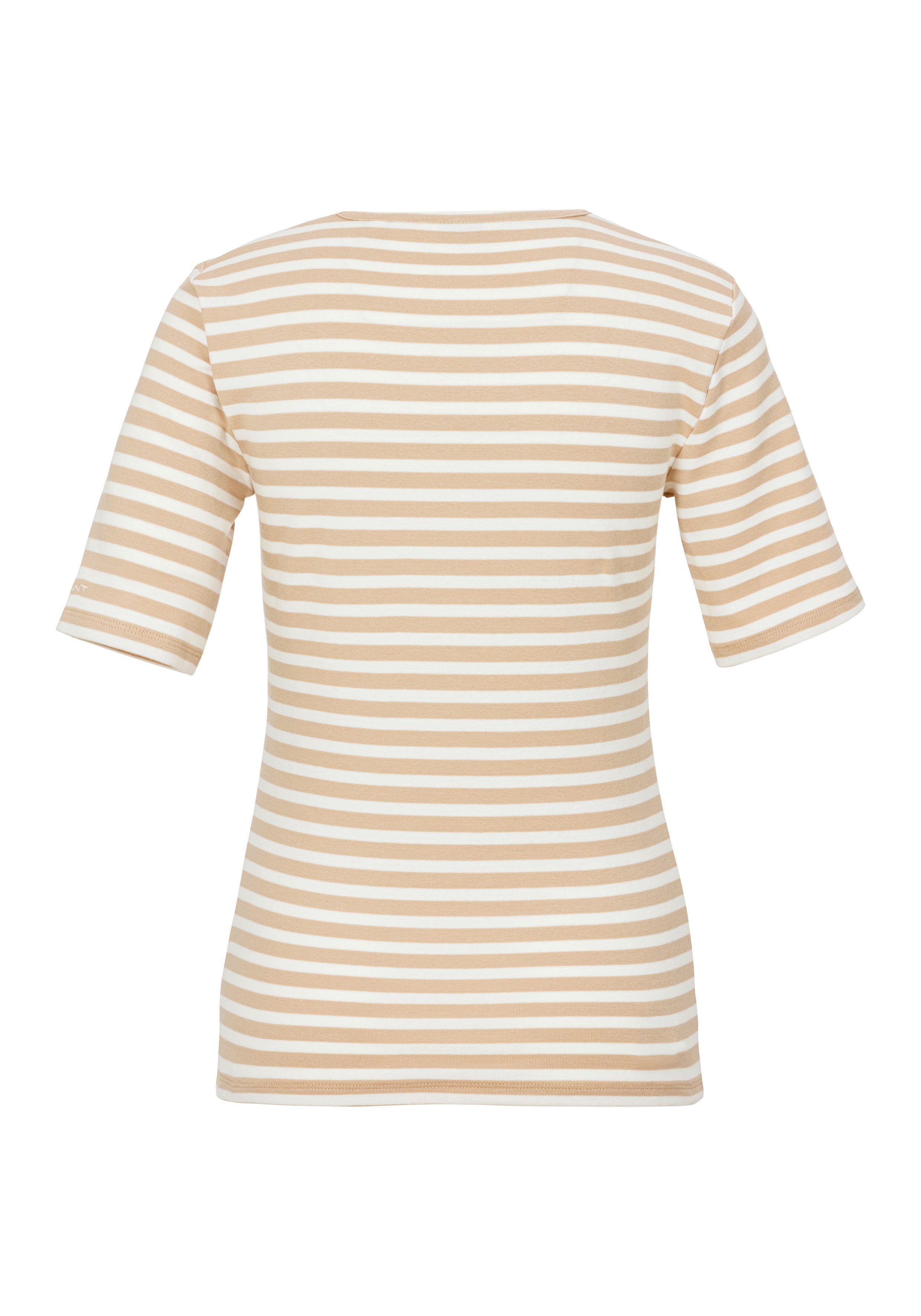 Gant T-shirt SLIM STRIPED 1X1 RIBBED KA T-SHIRT