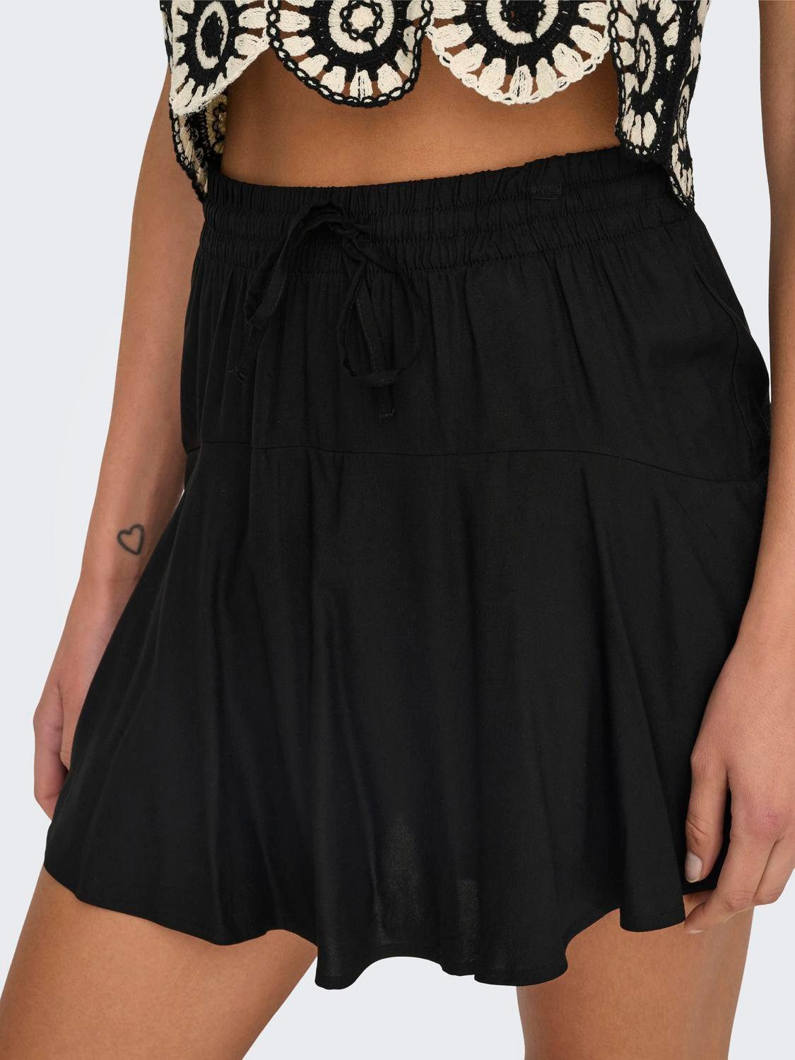 Only Minirok ONLNALA LIFE SKORT WVN NOOS