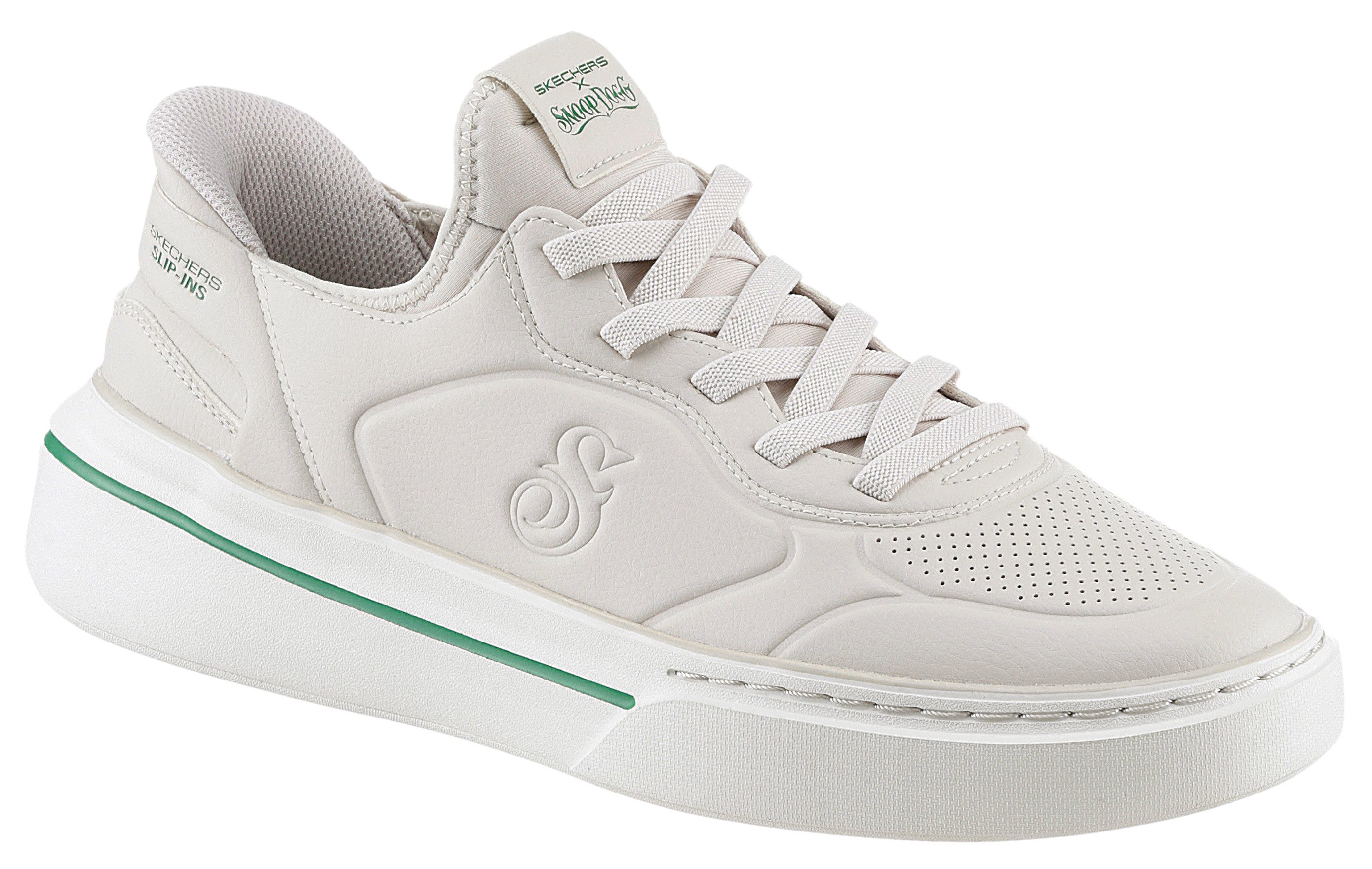 Skechers Slip-on sneakers SNOOP ONE-NEXT EPISODE , instapschoen, vrijetijdsschoen met slip-ins functie