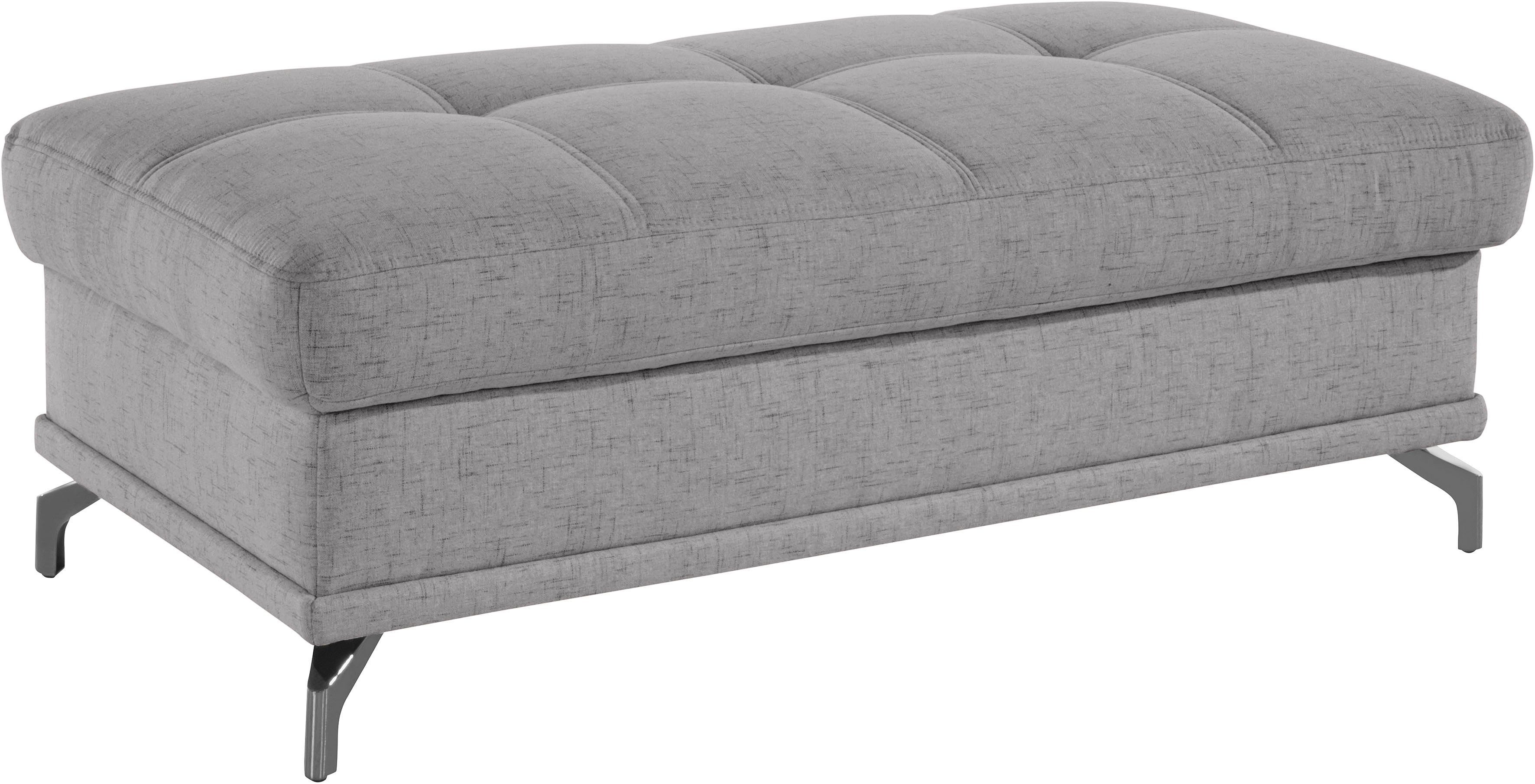 Places of Style Hocker Costello, B: 133 cm passend bij de serie, edele metalen voeten