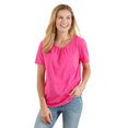 classic basics shirt met korte mouwen (2-delig) roze