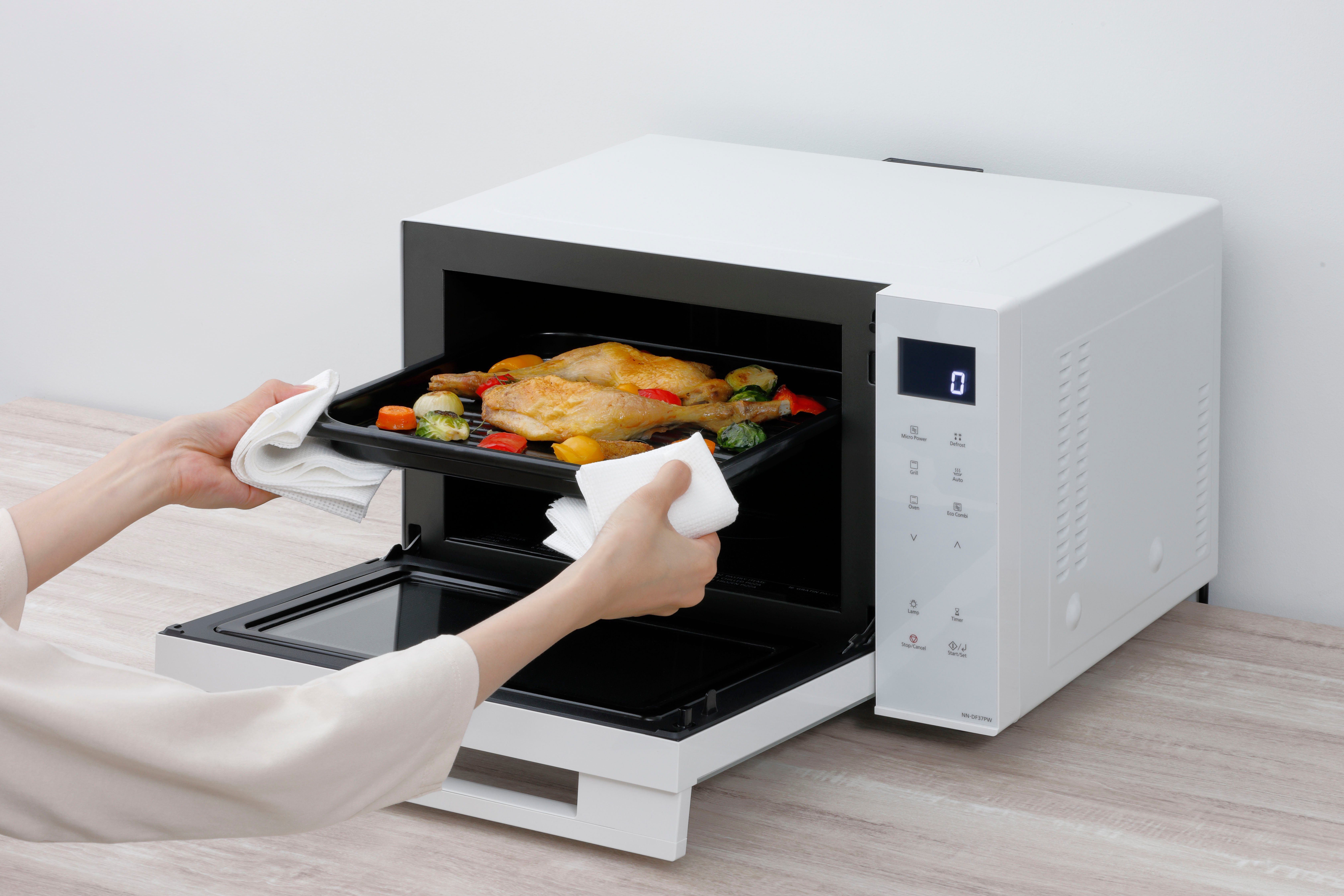 Panasonic Magnetron NN-DF37PWEPG Combinatiekoken/Eco combimodus (grillfunctie + magnetron)