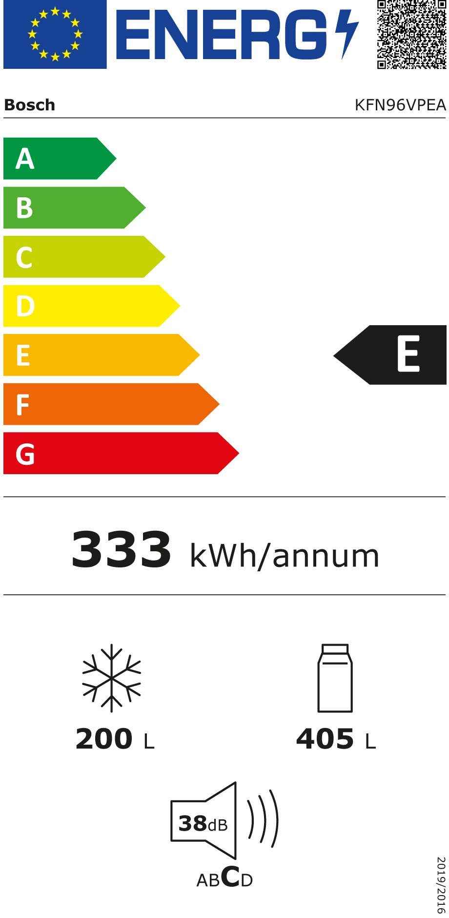 BOSCH Multidoor KFN96VPEA