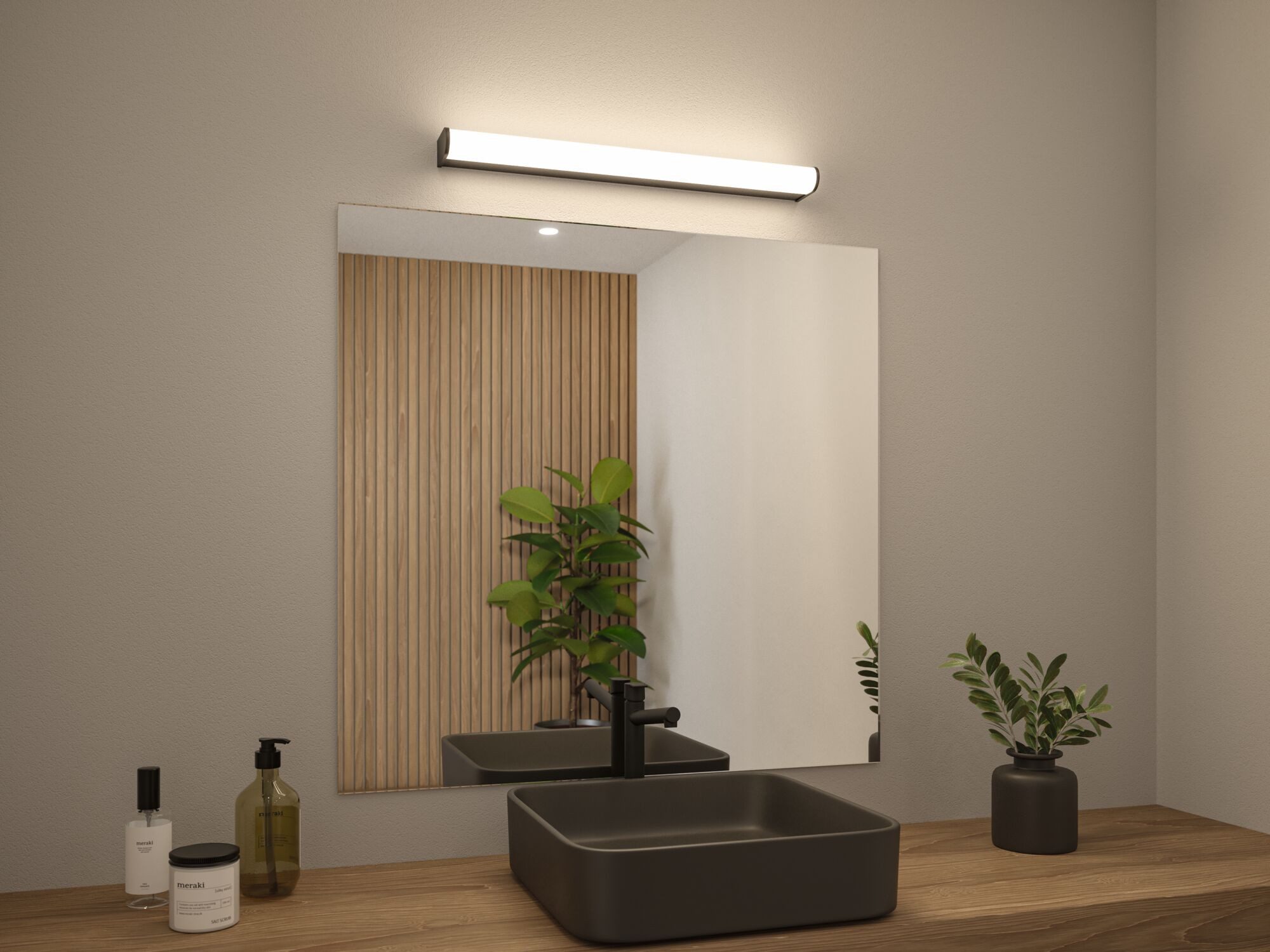Paulmann Led-wandlamp Selection Bad LED wandlamp Arneb IP44 3000K 1000lm 230V 12,5 W (1 stuk)
