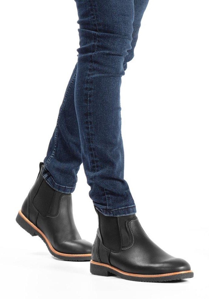 Panama Jack Chelsea-boots Garnock Igloo met bruine zoolrand