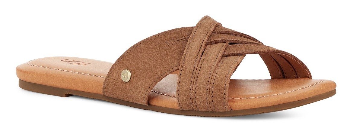 UGG Slippers W KENLEIGH SLIDE zomerschoen, slippers met modieuze bandjes