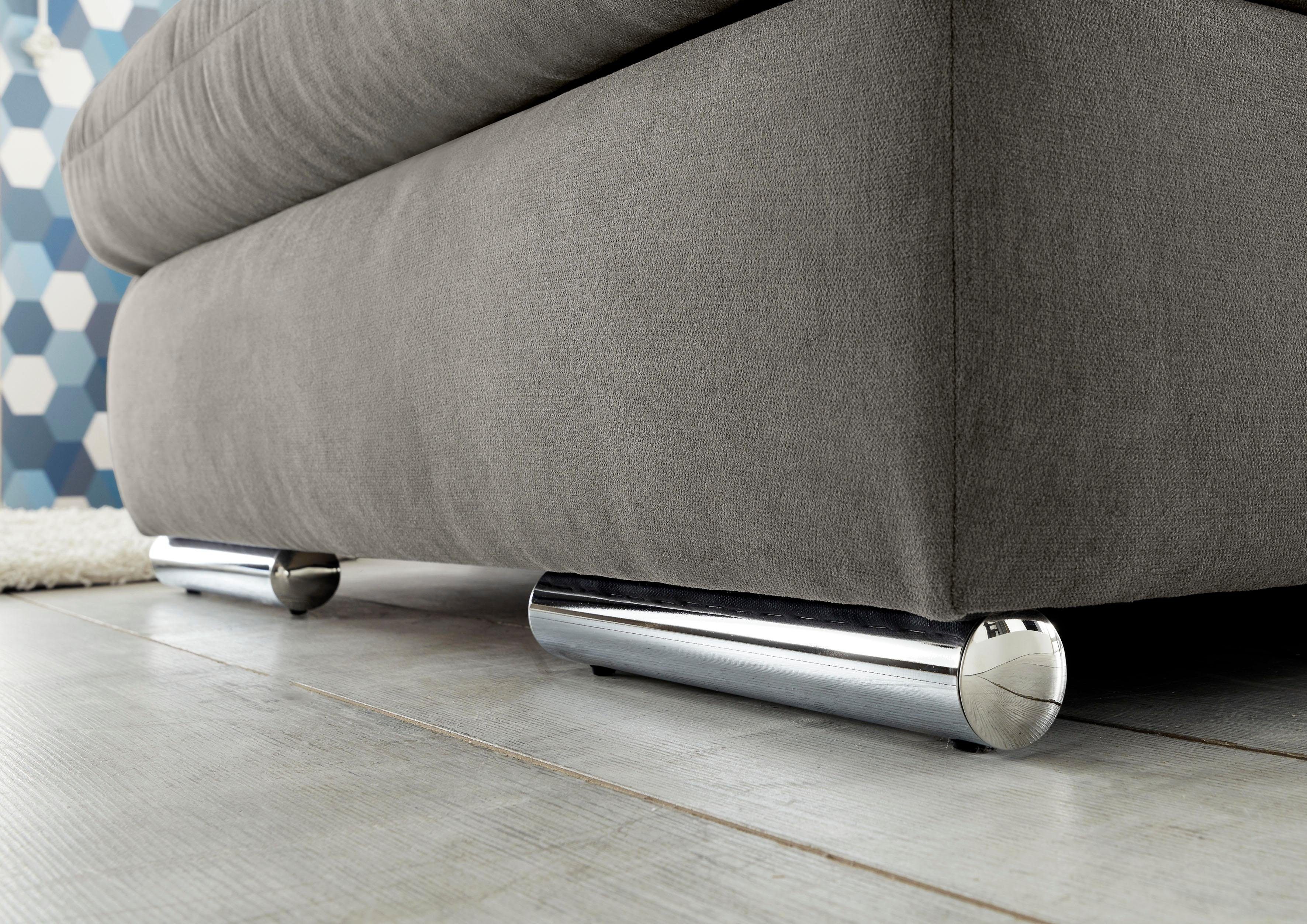 set one by Musterring Hoekbank SO 4100 met comfortabele pocketvering en hoofdeindeverstelling,