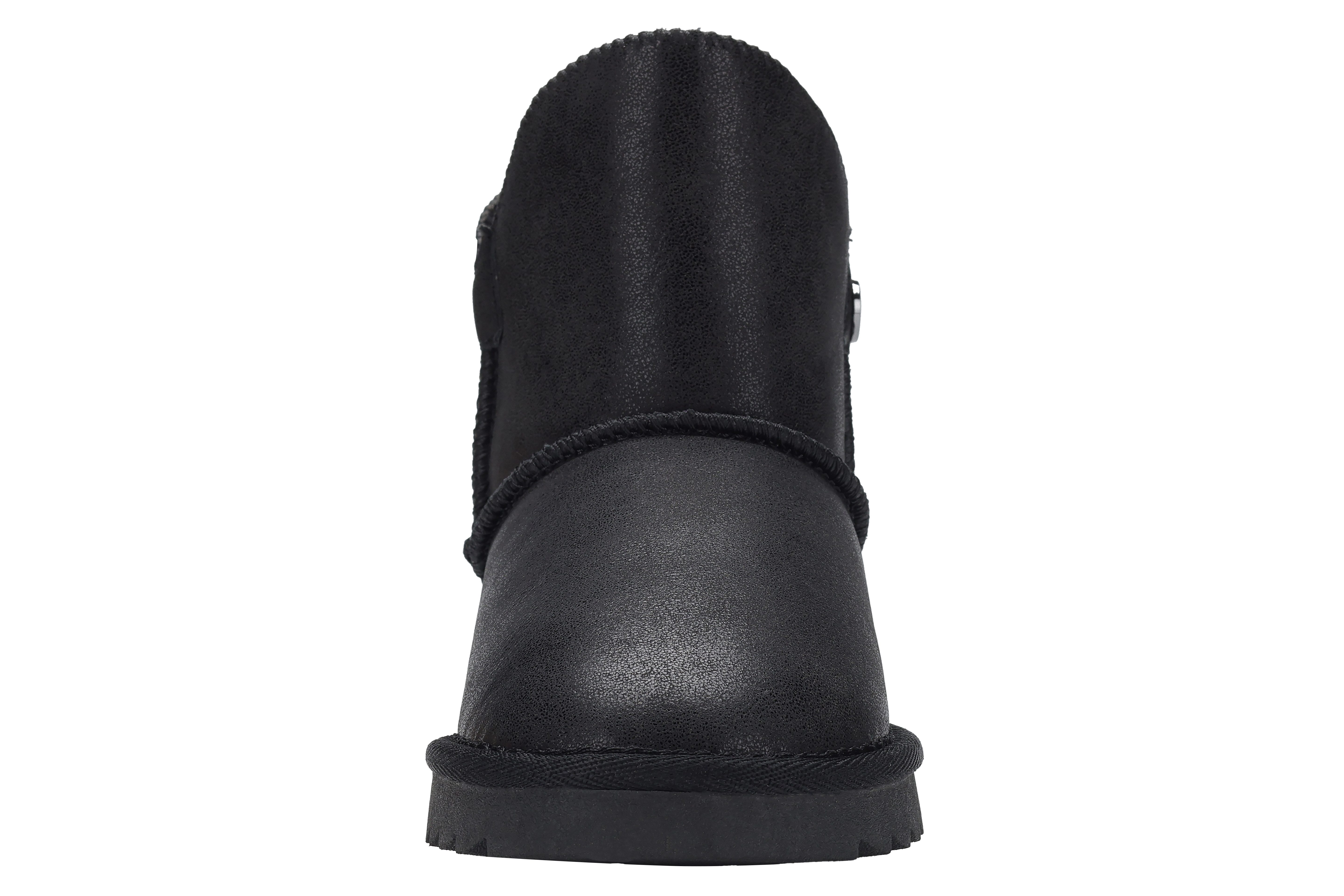KangaROOS Boots zonder sluiting K-UK SILVERY Winterschoenen, winterboots, snowboots, instaplaarzen