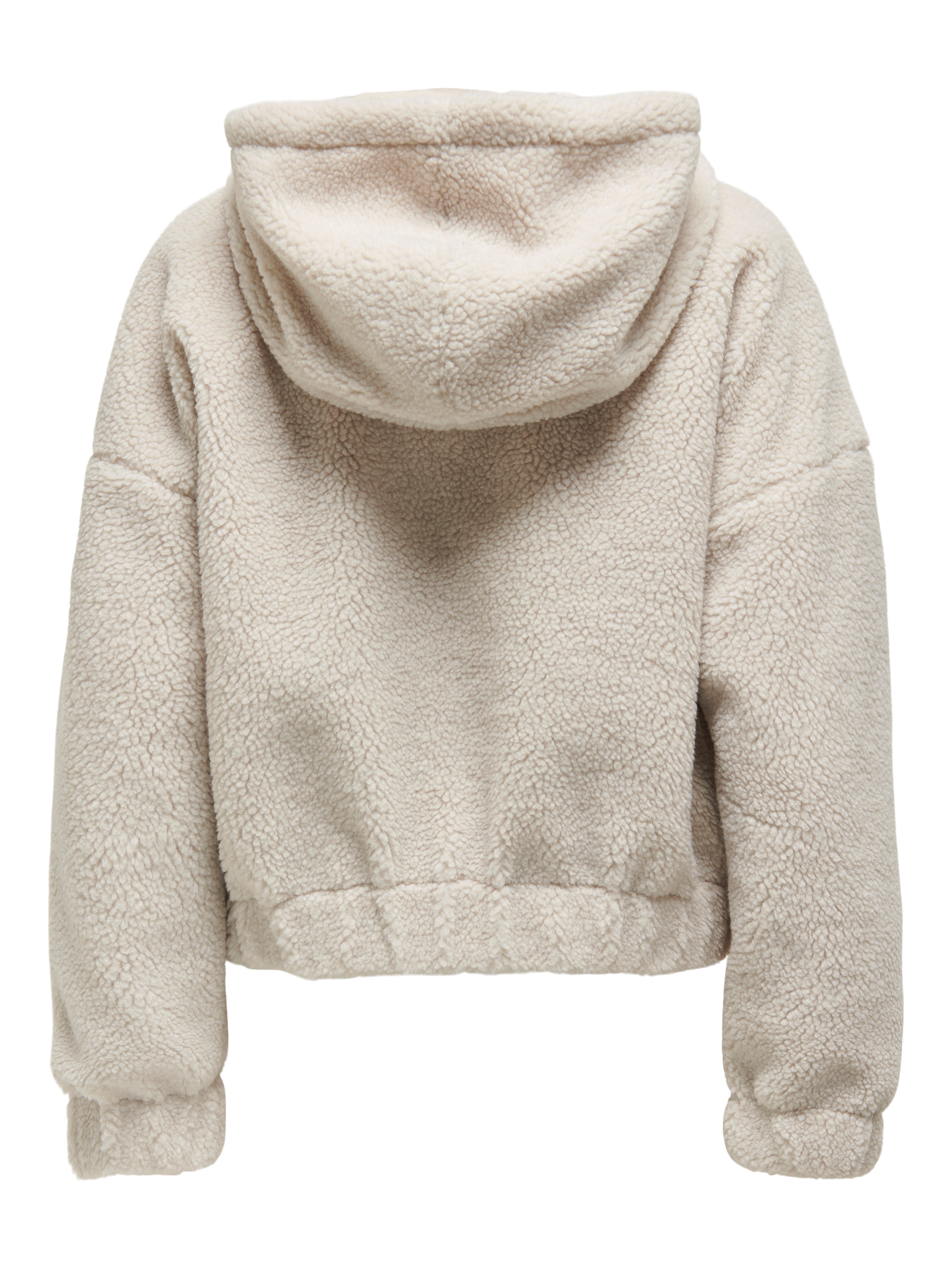 Only Fleecejack ONLTANJA TEDDY HOOD JACKET OTW NOOS