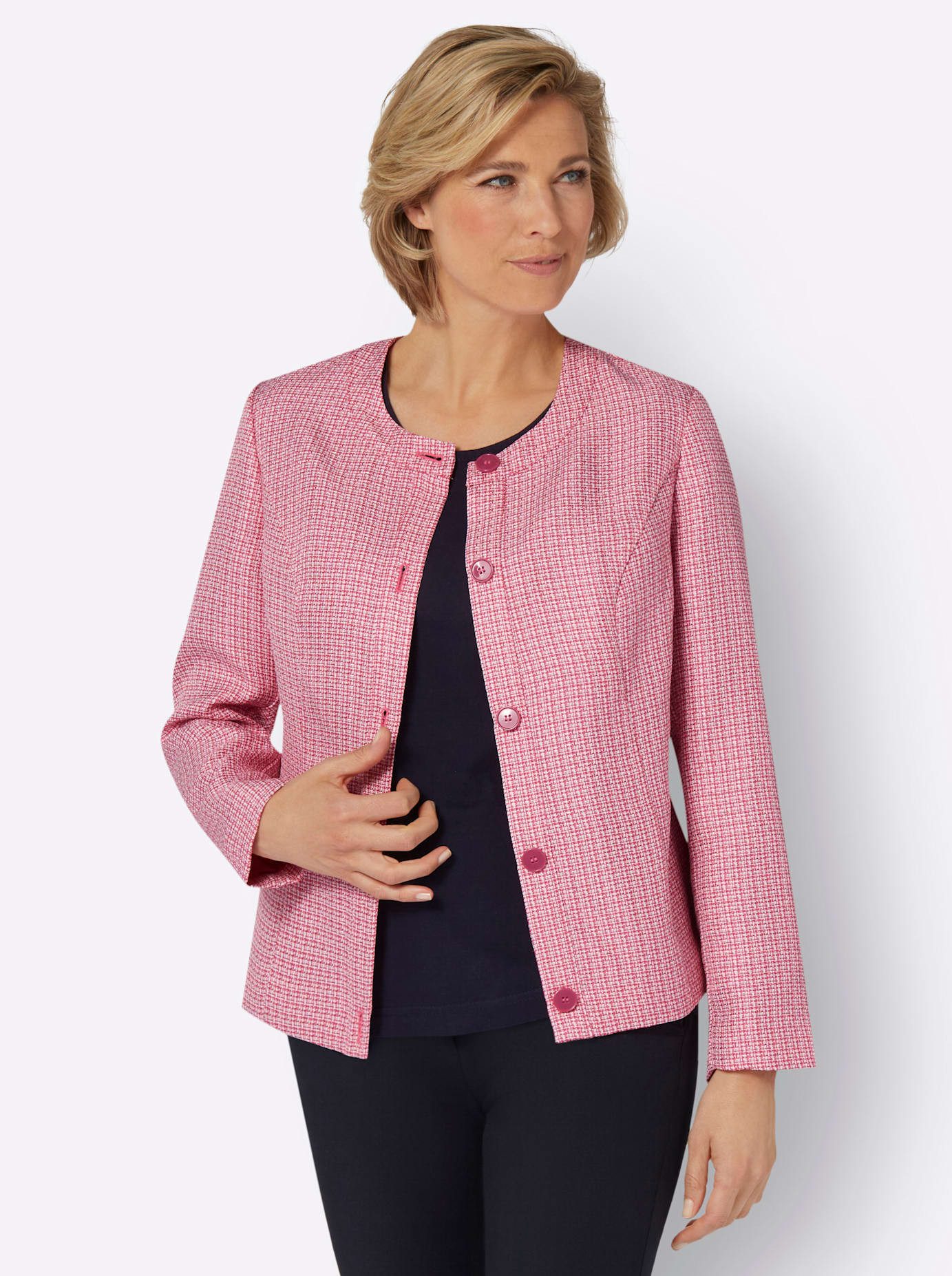 Classic Basics Jasje Boucléblazer