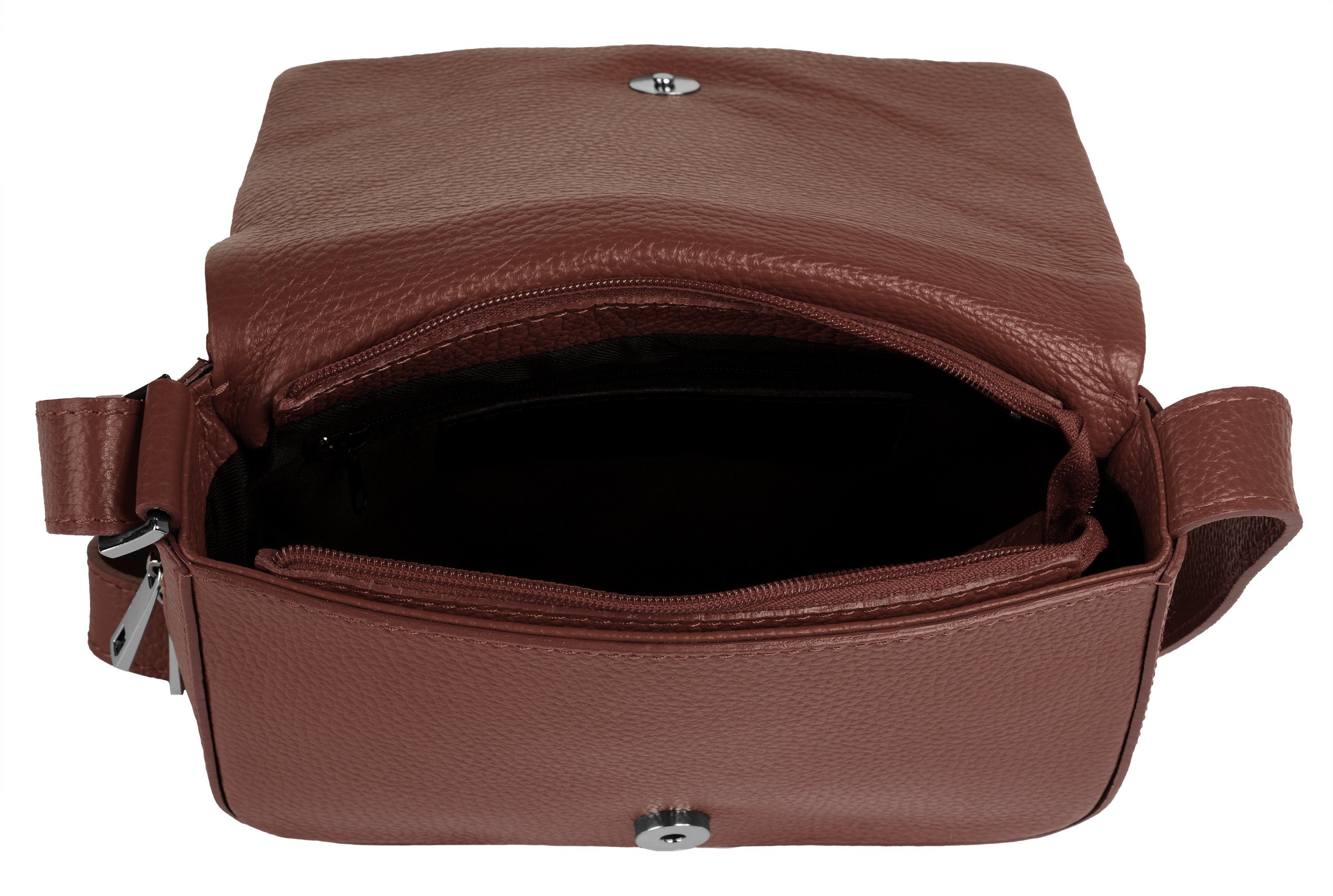 Cluty Tas echt leer, made in italy