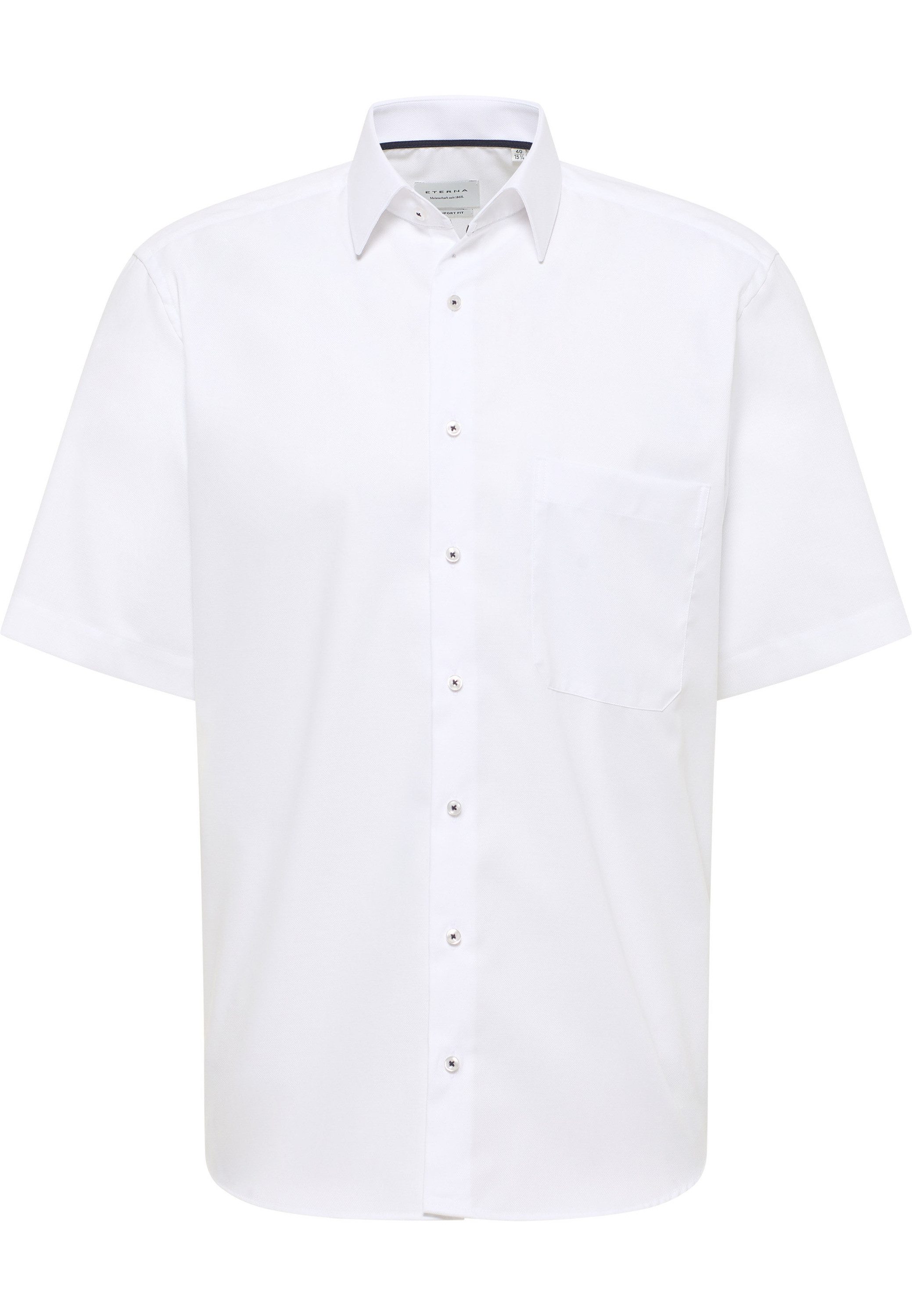 Eterna Overhemd met korte mouwen Comfort fit