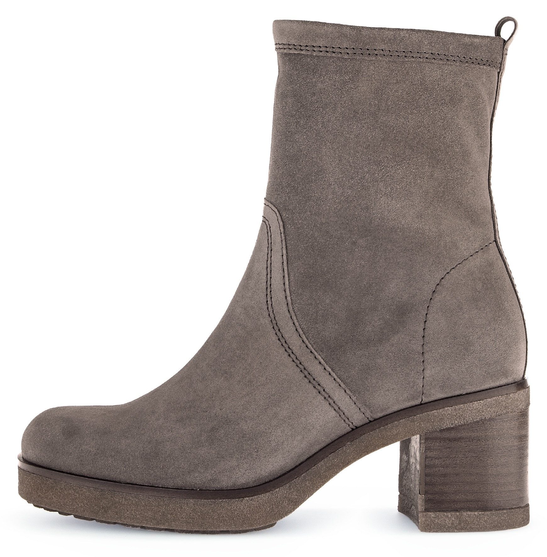 Gabor Laarsjes Milano , blokhak, comfort schoen in comfortwijdte g (= breed)