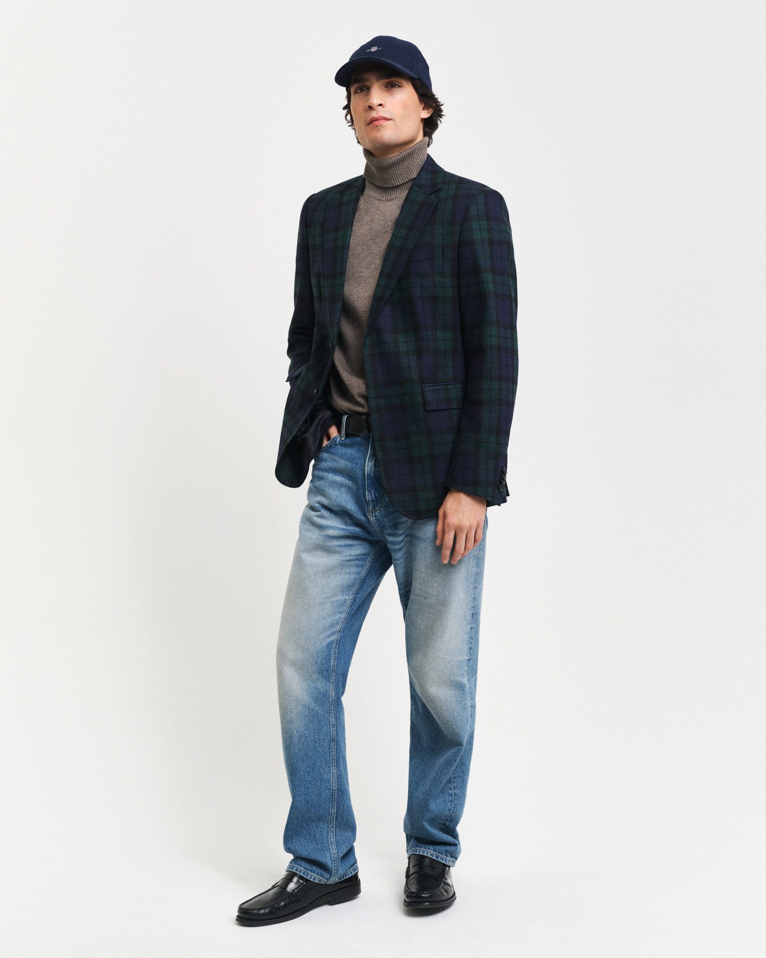 Gant Gebreide trui CTN/WO ROLLNECK Met een ronde hals
