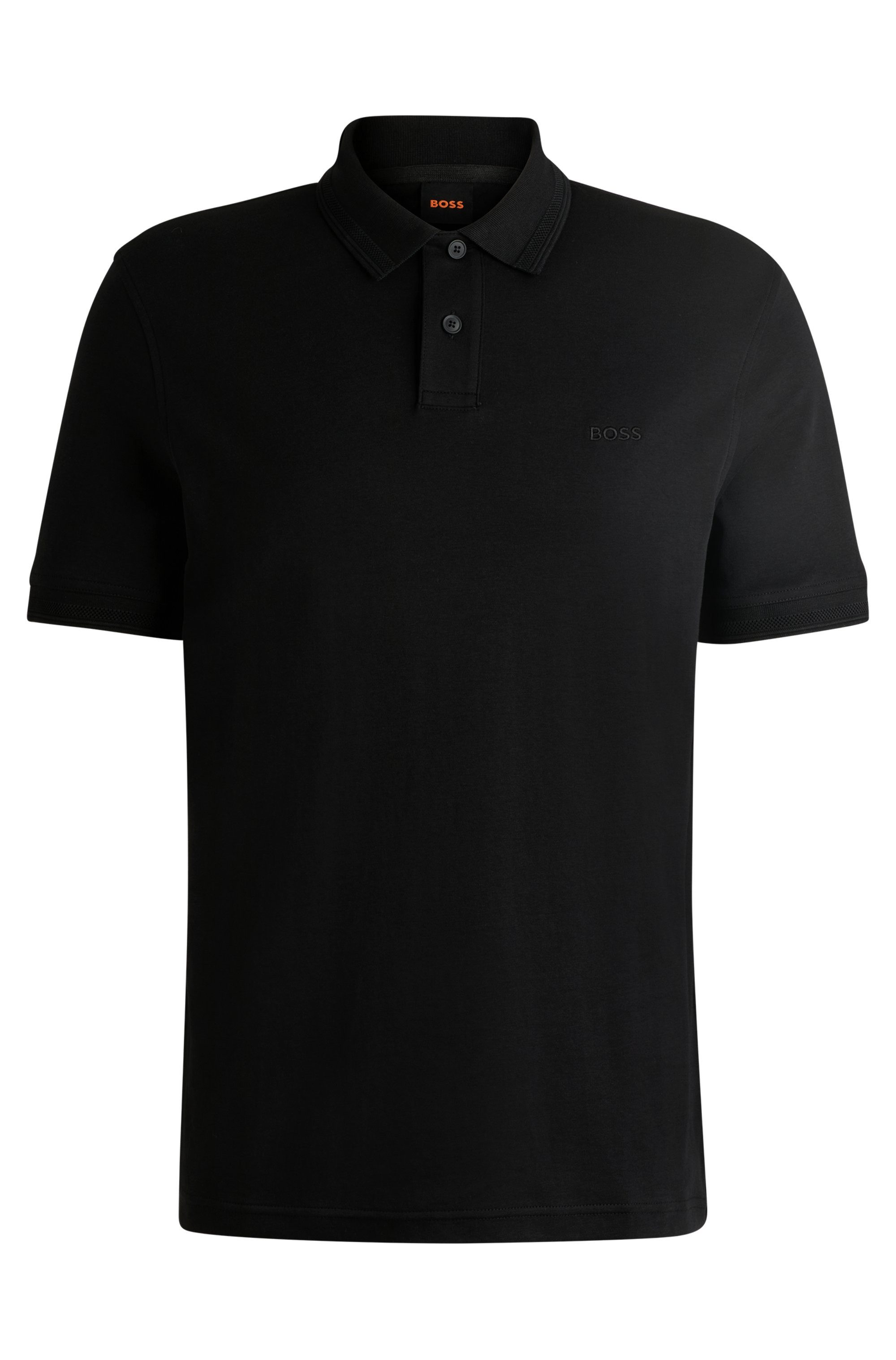 Boss Orange Poloshirt Pe met een polokraag