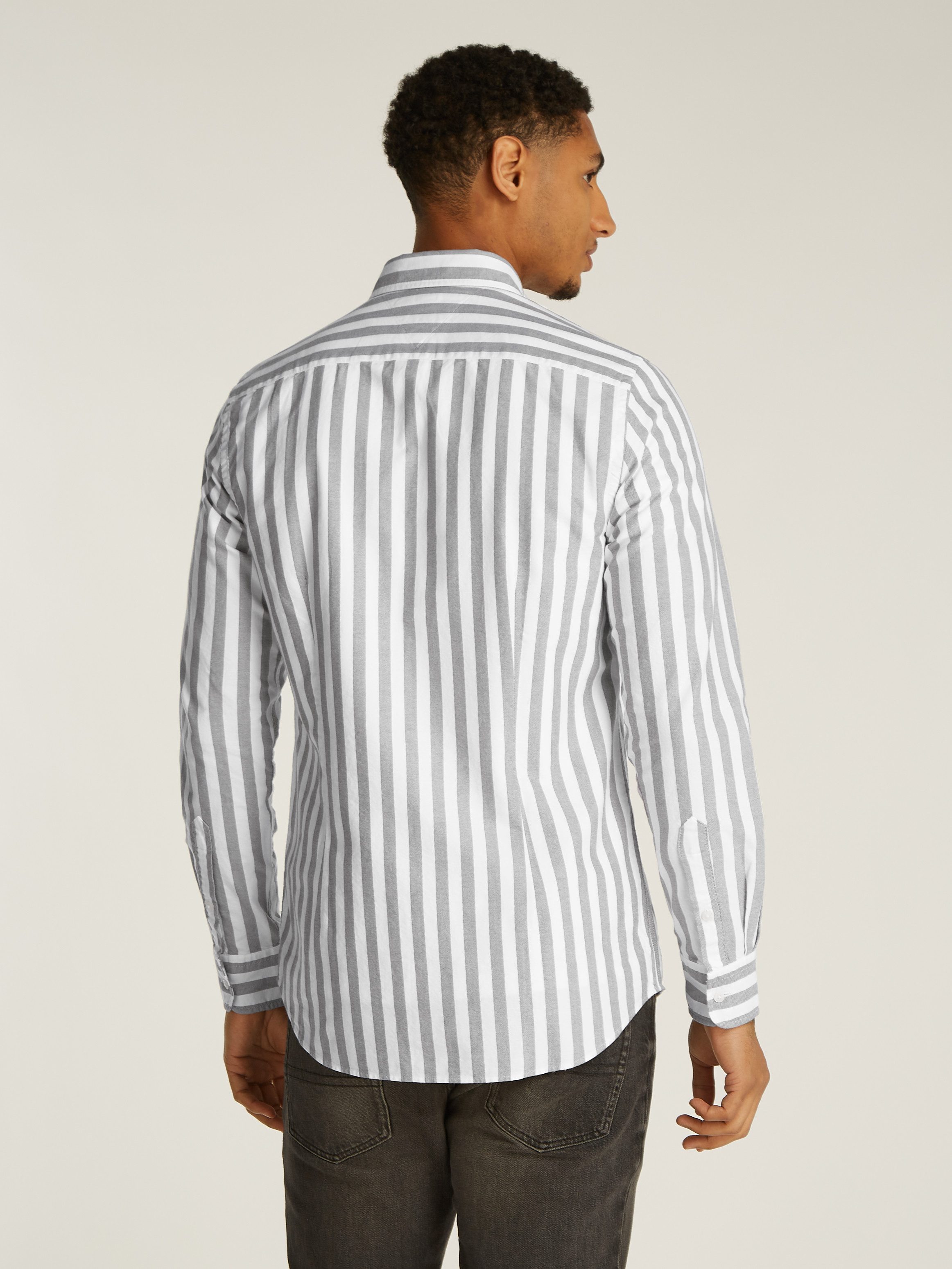 Tommy Hilfiger Businessoverhemd OXFORD BOLD STRIPE SF SHIRT