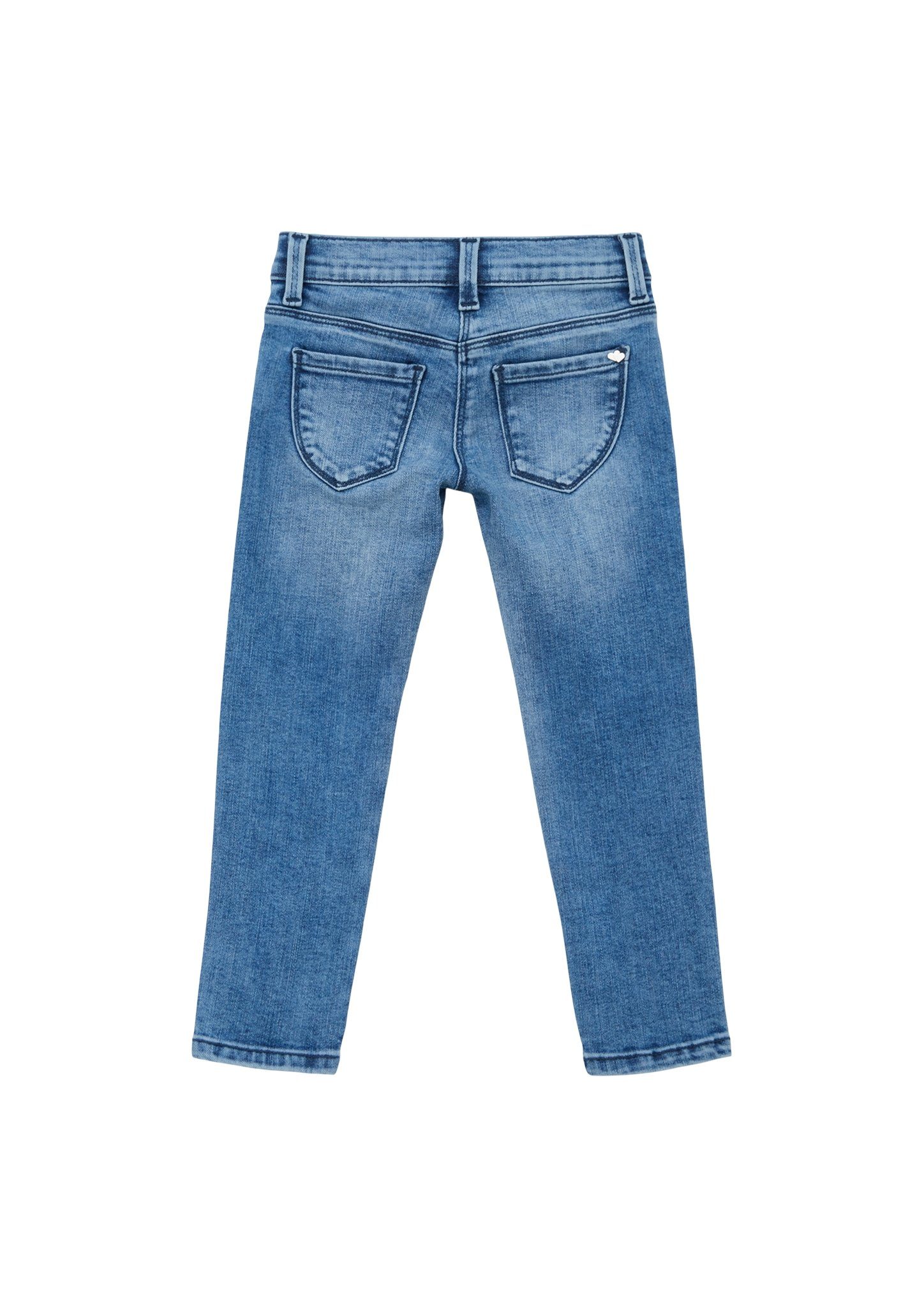 s.Oliver RED LABEL Junior Regular fit jeans in 5-pocketsstijl