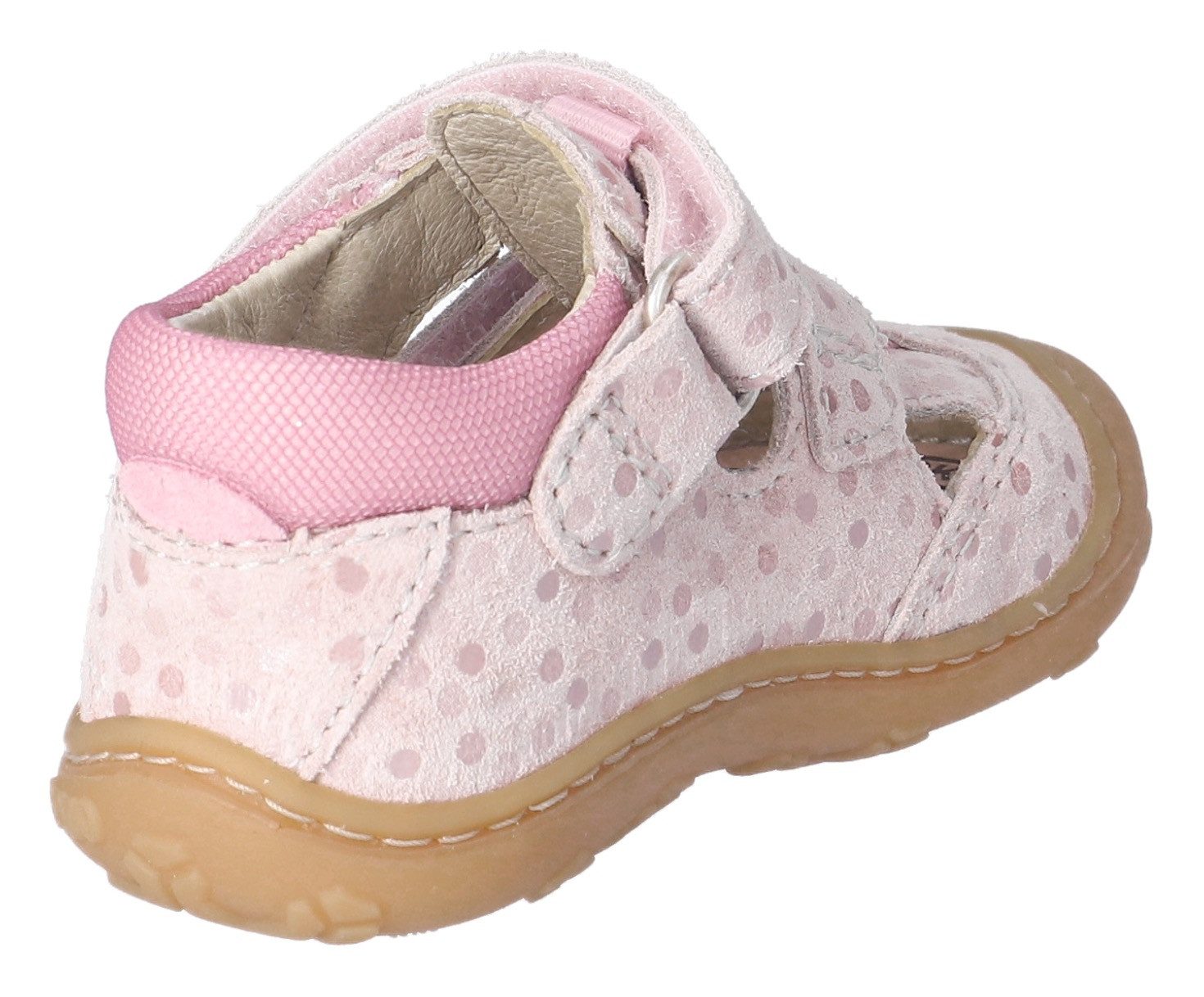 PEPINO by RICOSTA Babyschoentjes Ebi WMS: gemiddeld , klittenbandschoen, leren binnenzool, maat sjabloon te downloaden
