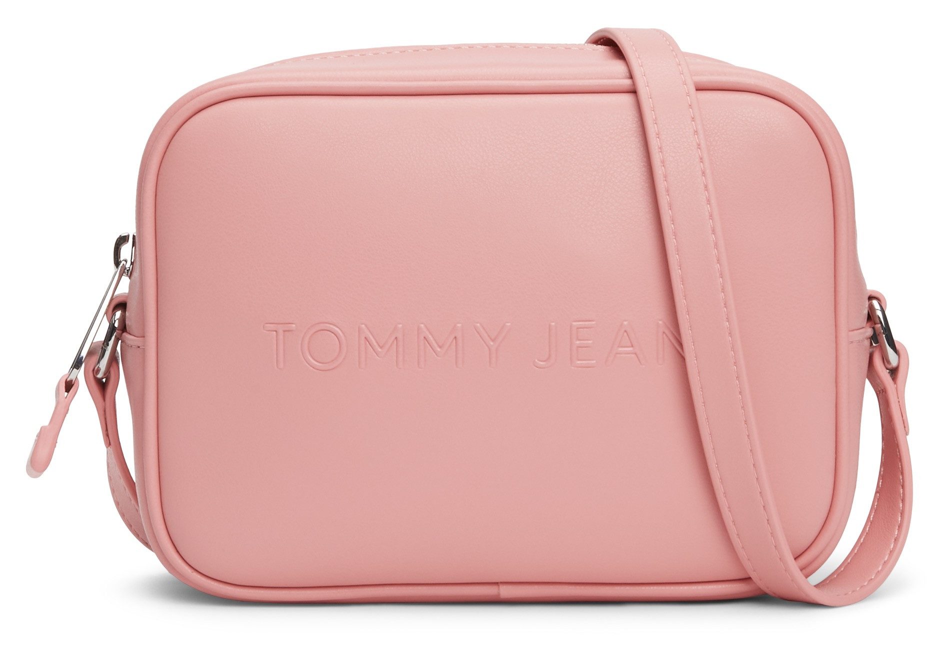 Tommy Jeans Roze Schoudertas PU Leer Pink Dames