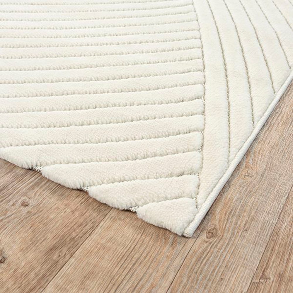The carpet Vloerkleed Parma moderne woonkamer tapijt geschikt voor buiten, dichte pool