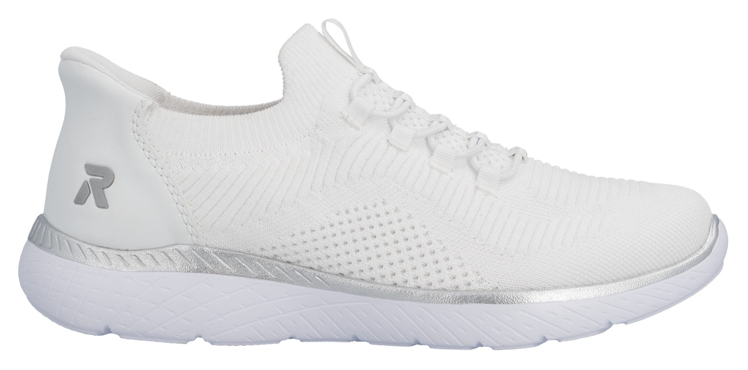 RIEKER Sport Slip-on sneakers Ready2GO , lage schoen, vrijetijdsschoen, slipper met memosoft binnenzool