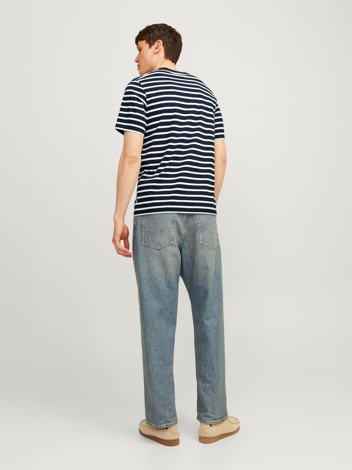 Jack & Jones Shirt met ronde hals JJEORGANIC BASIC TEE SS O-NECK NOOS
