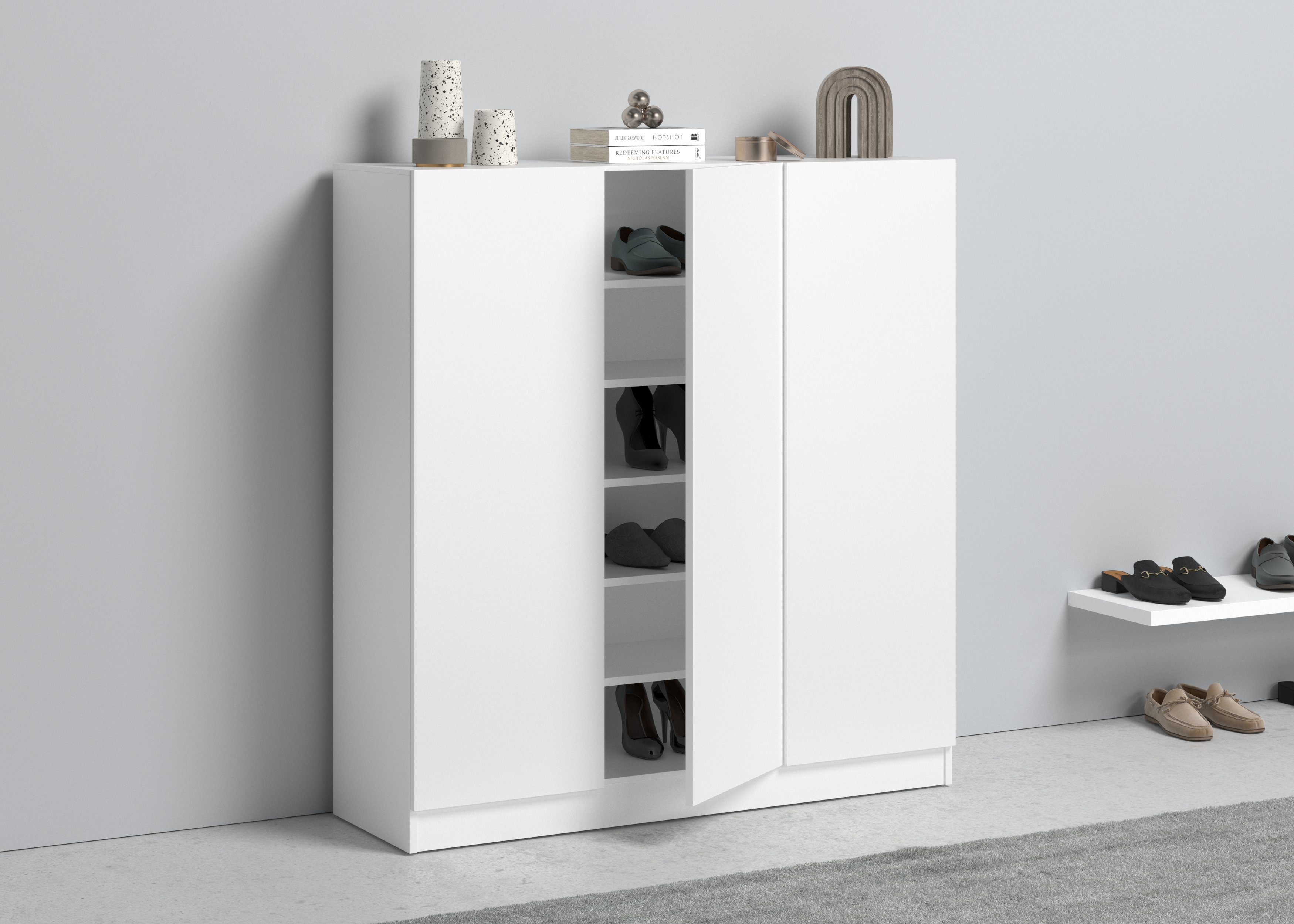 borchardt Möbel Schoenenkast Vaasa3 Breedte 114 cm