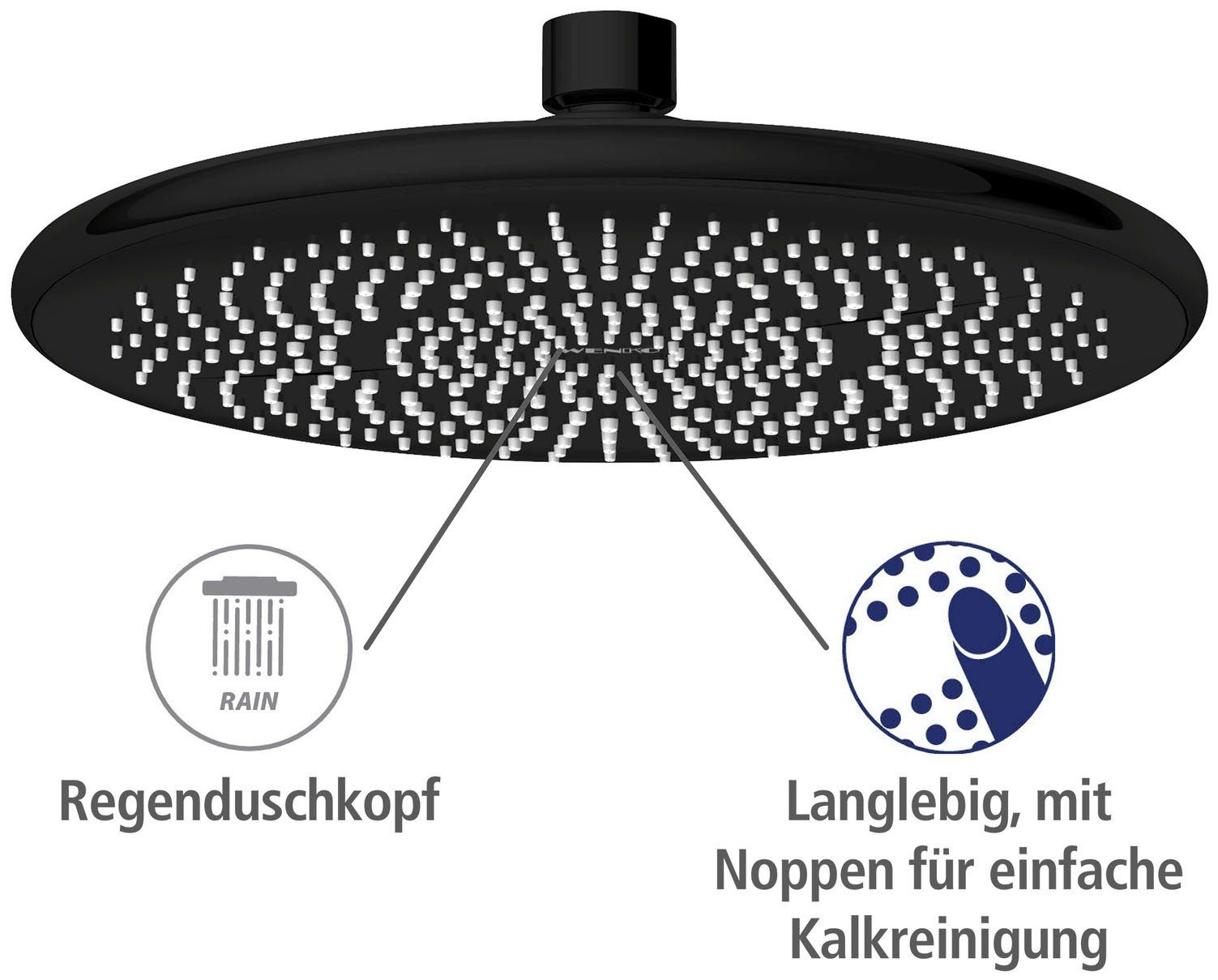 WENKO Regendouchekop Watersaving (1-delig)