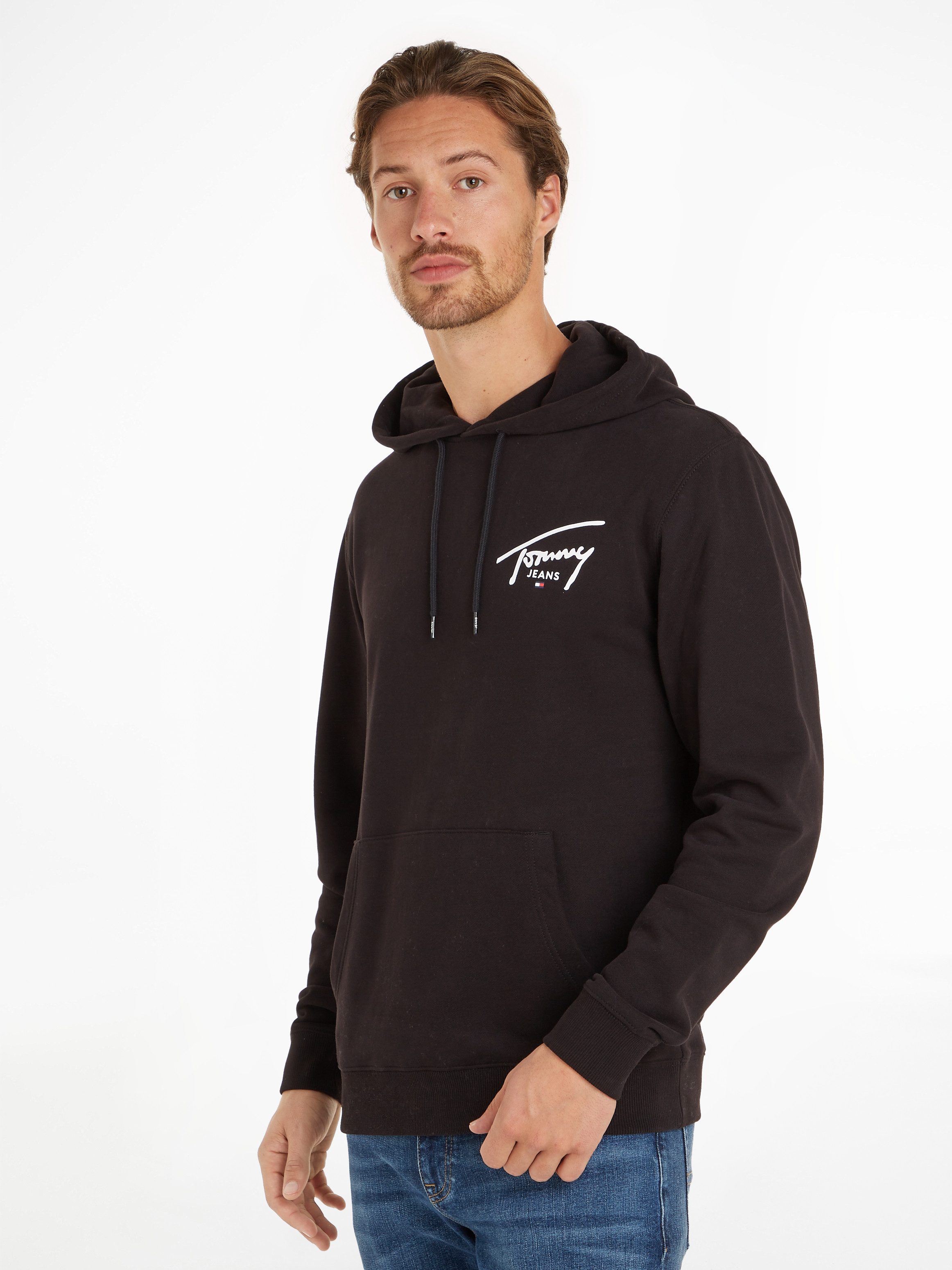 Tommy Jeans Plus Hoodie TJM REG ENTRY GRAPHIC HOODIE EXT