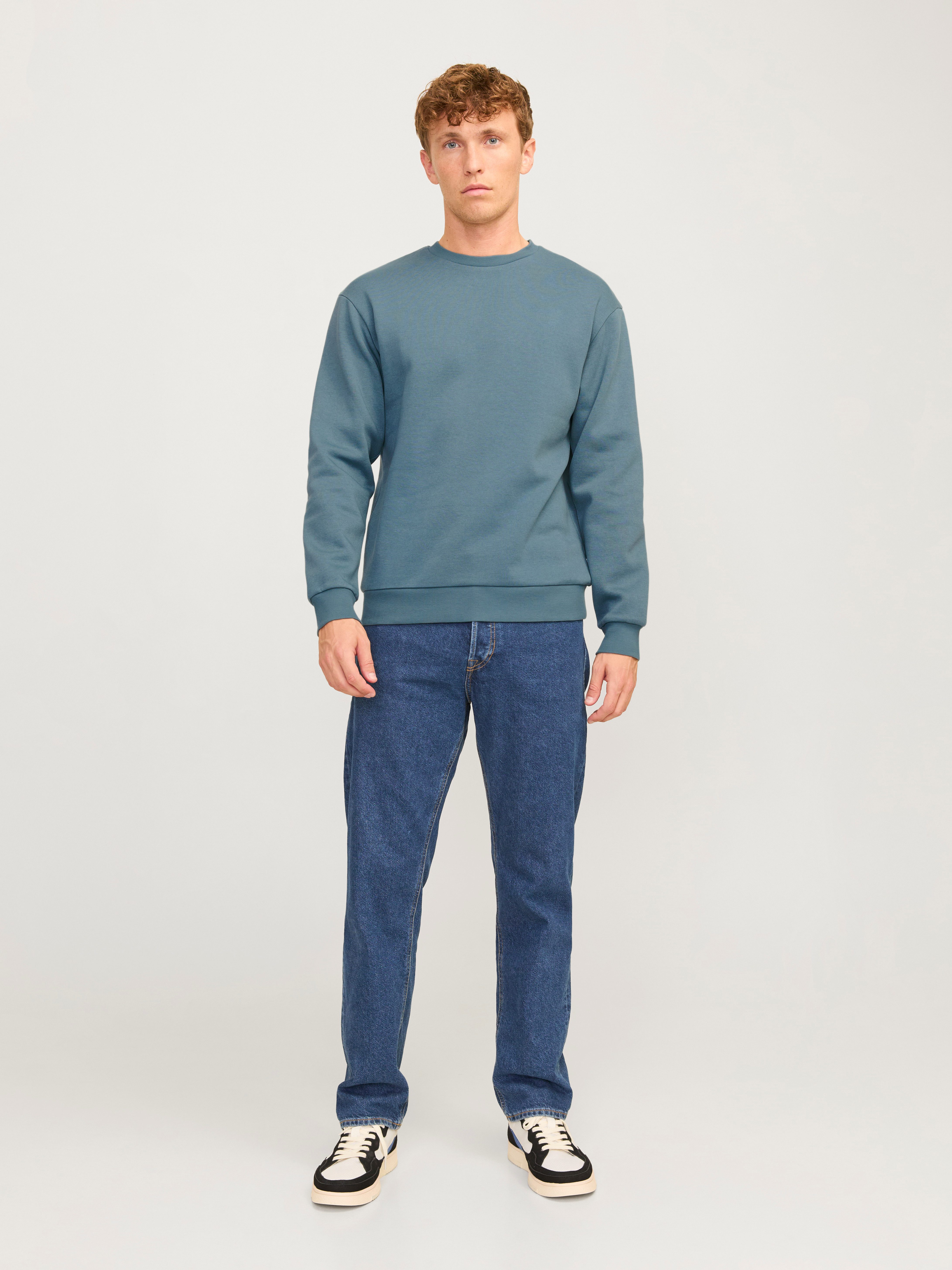 Jack & Jones Sweatshirt JJEBRADLEY SWEAT CREW NOOS