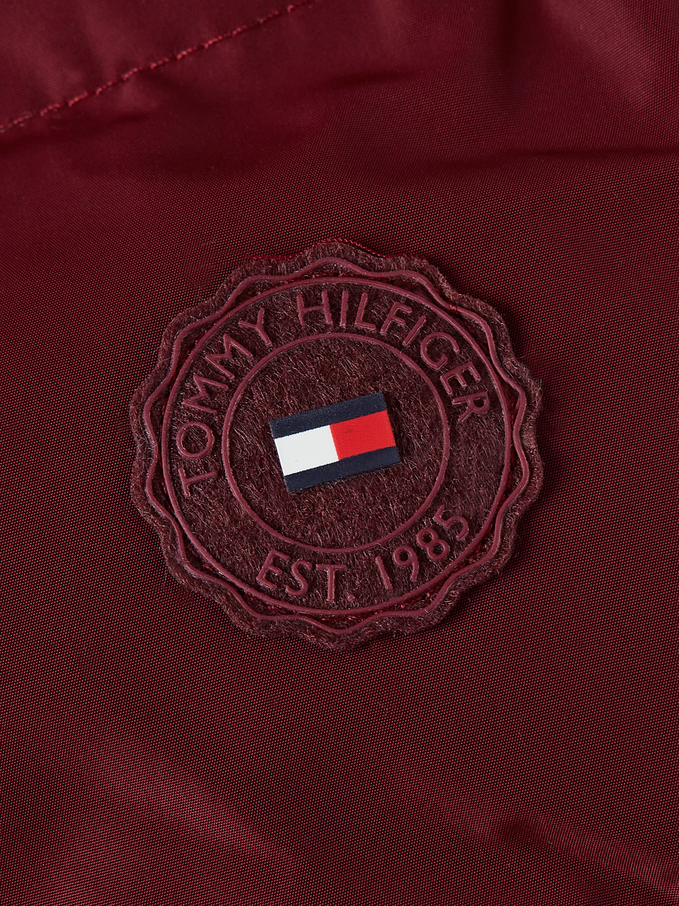 Tommy Hilfiger Gewatteerde jas HERITAGE DOWN TYRA COAT WITH FUR