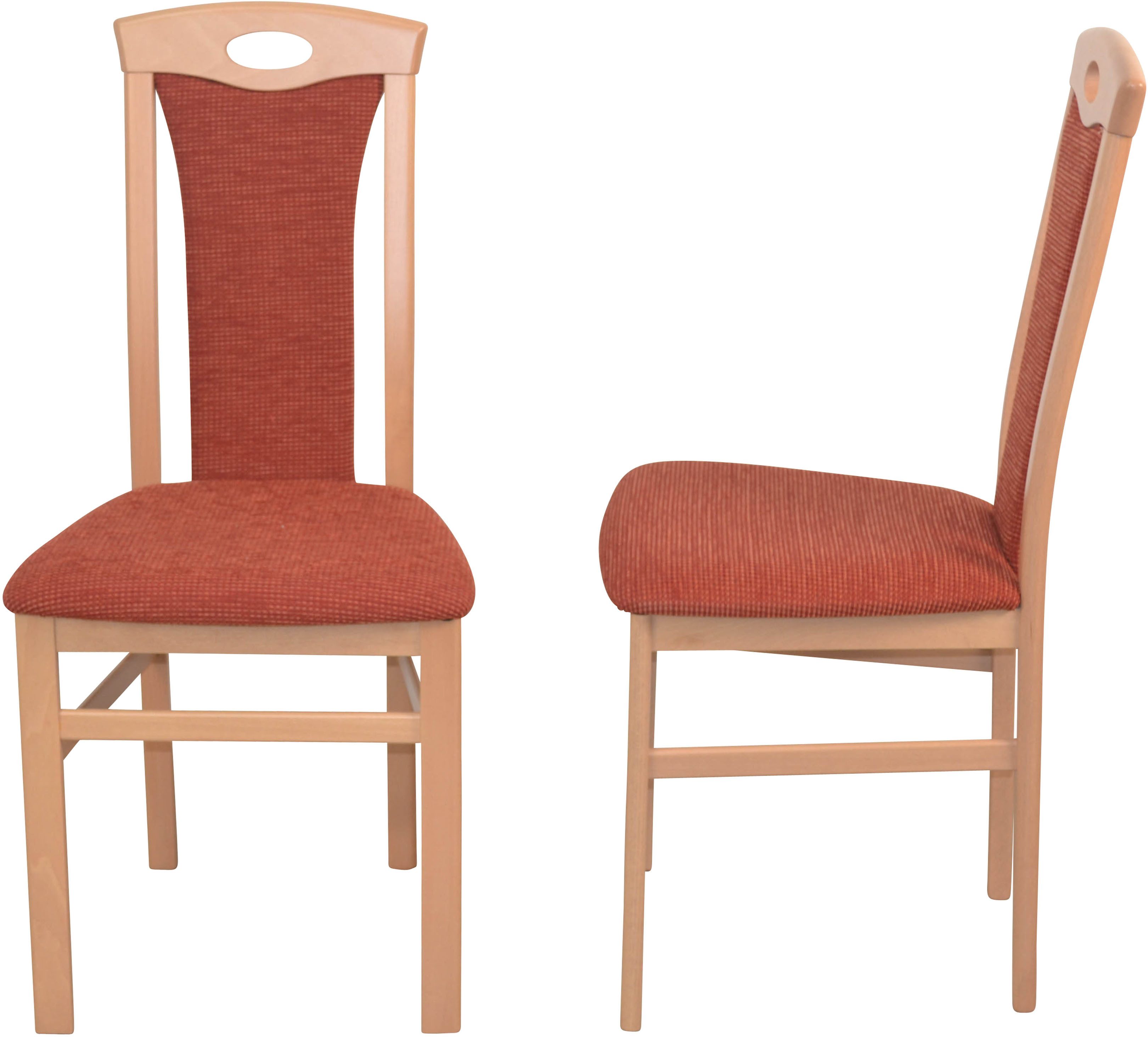 HOFMANN LIVING AND MORE Eethoek 6-delige eethoek Stoelen voorgemonteerd (voordeelset, 6-delig)