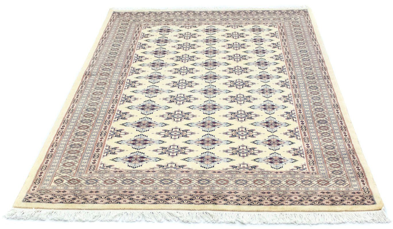 morgenland vloerkleed buchara vloerkleed met de hand geknoopt beige beige