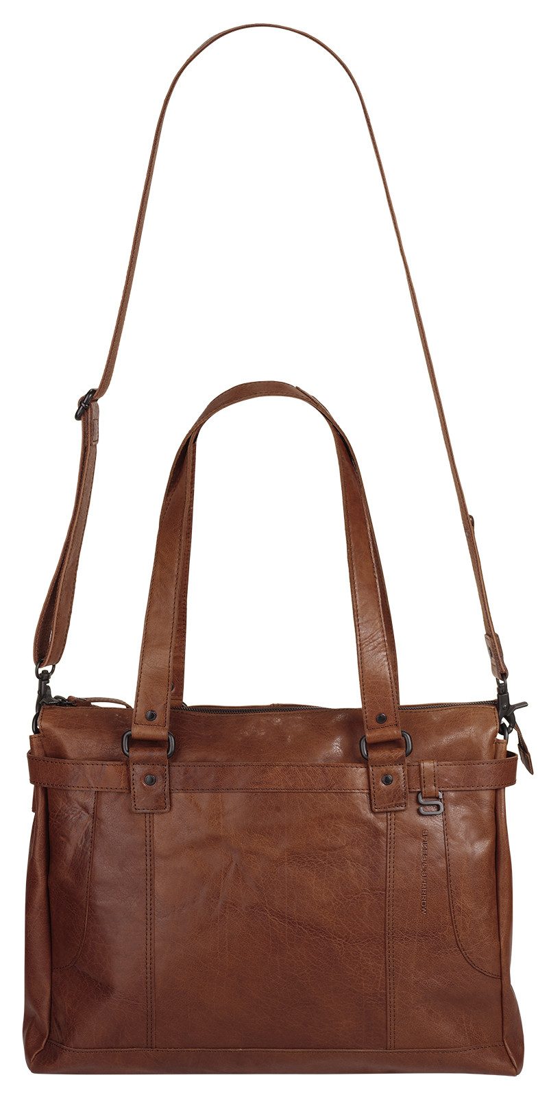 Spikes & Sparrow Shopper echt leder