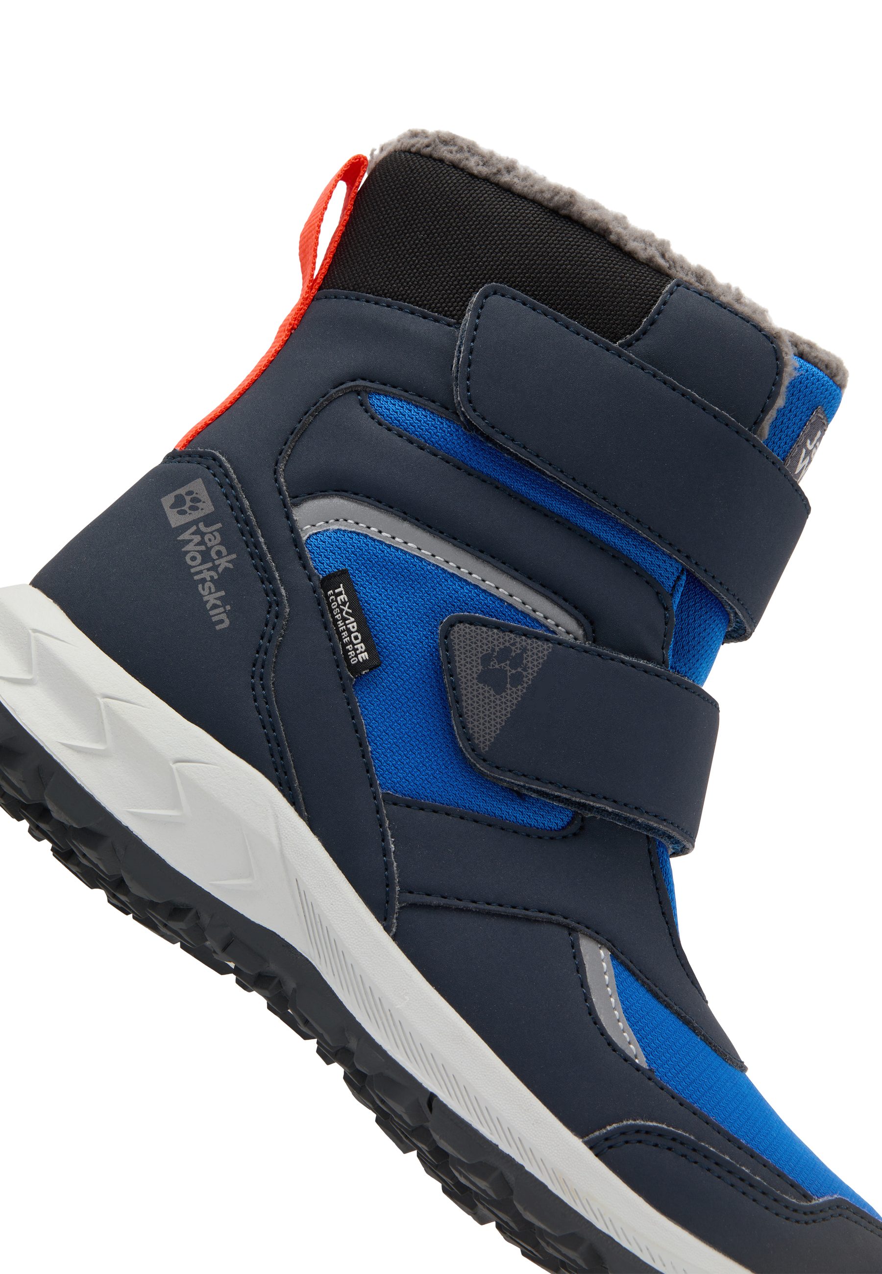 Jack Wolfskin Winterlaarzen WOODLAND WT TEXAPORE HIGH VC K waterdicht met klittenbandsluiting