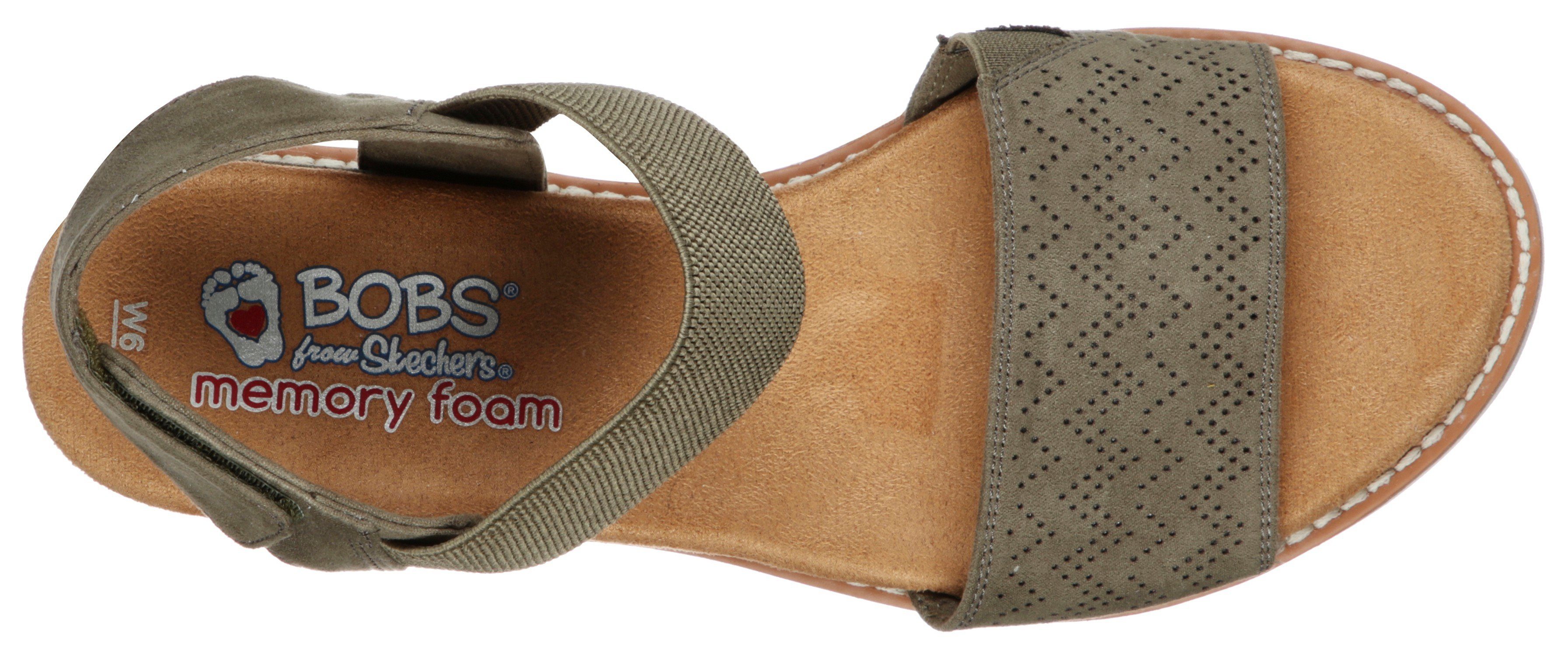 Skechers Sleehaksandaaltjes Desert Kiss Zomerschoen, sandaal met gepolsterde binnenzool