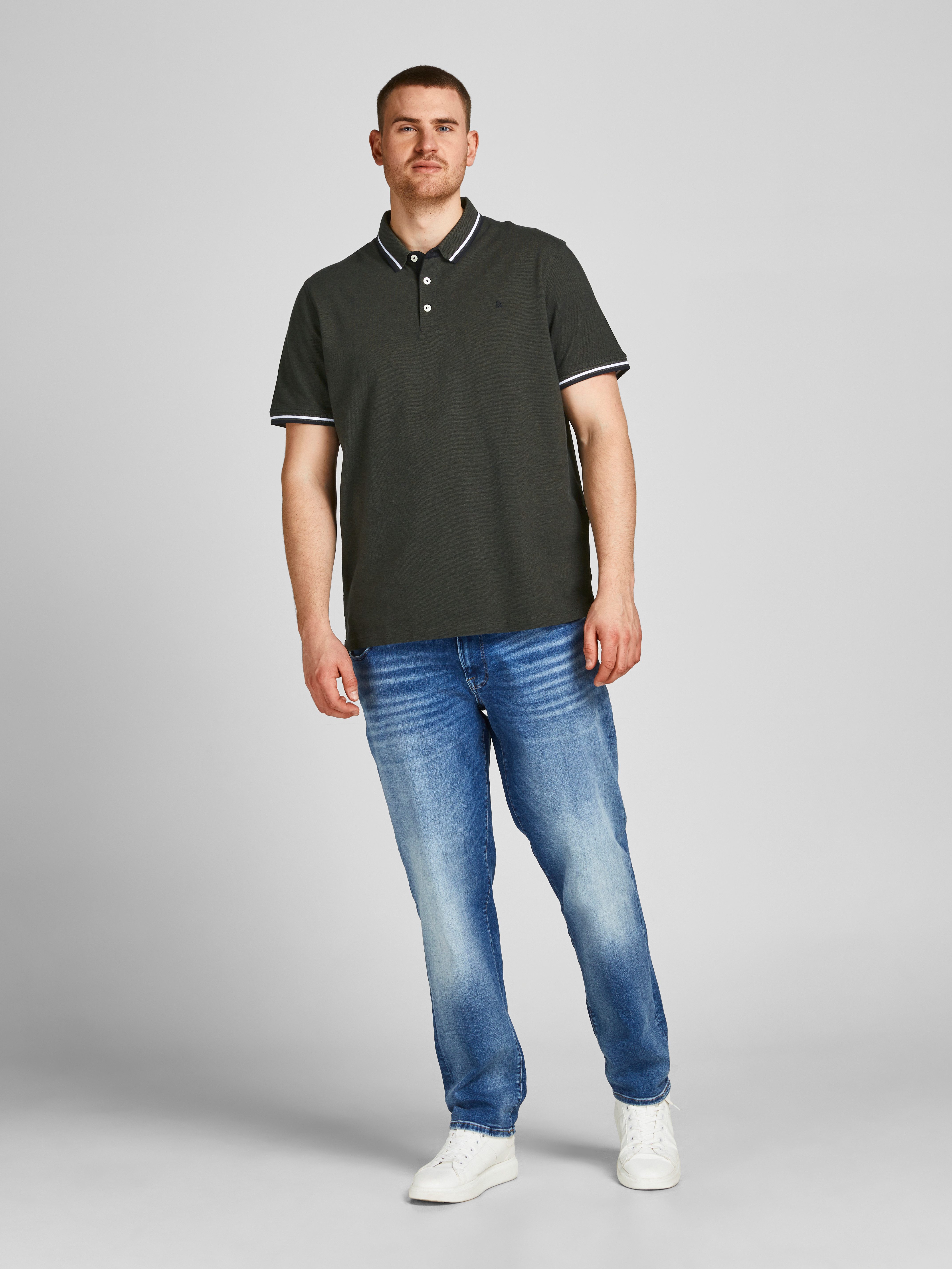 Jack & Jones PlusSize Poloshirt Paulus Polo t/m maat 6xl