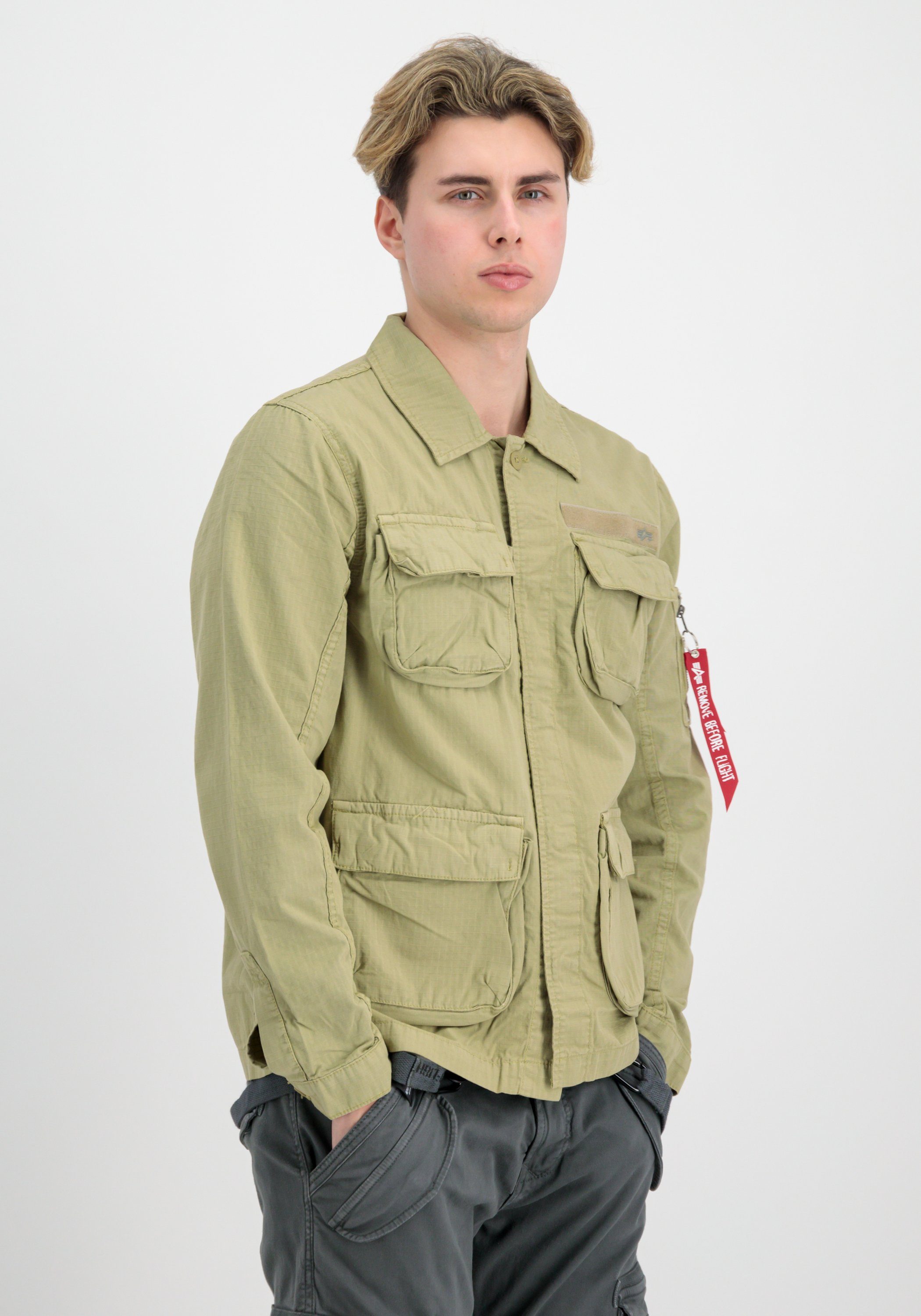 Alpha Industries Overhemdjasje Alpha Industries Men - Overshirts Ripstop Cargo Overshirt