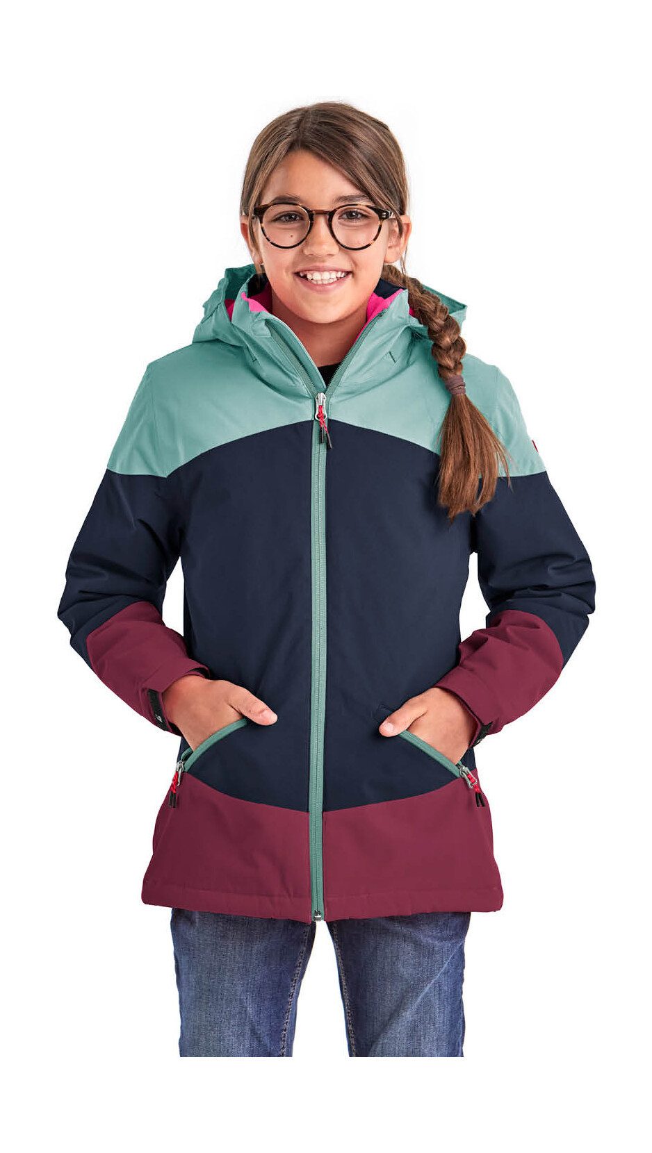 Killtec Outdoorjack KOW 195 GRLS JCKT meisjes jassen maat 164 blauw