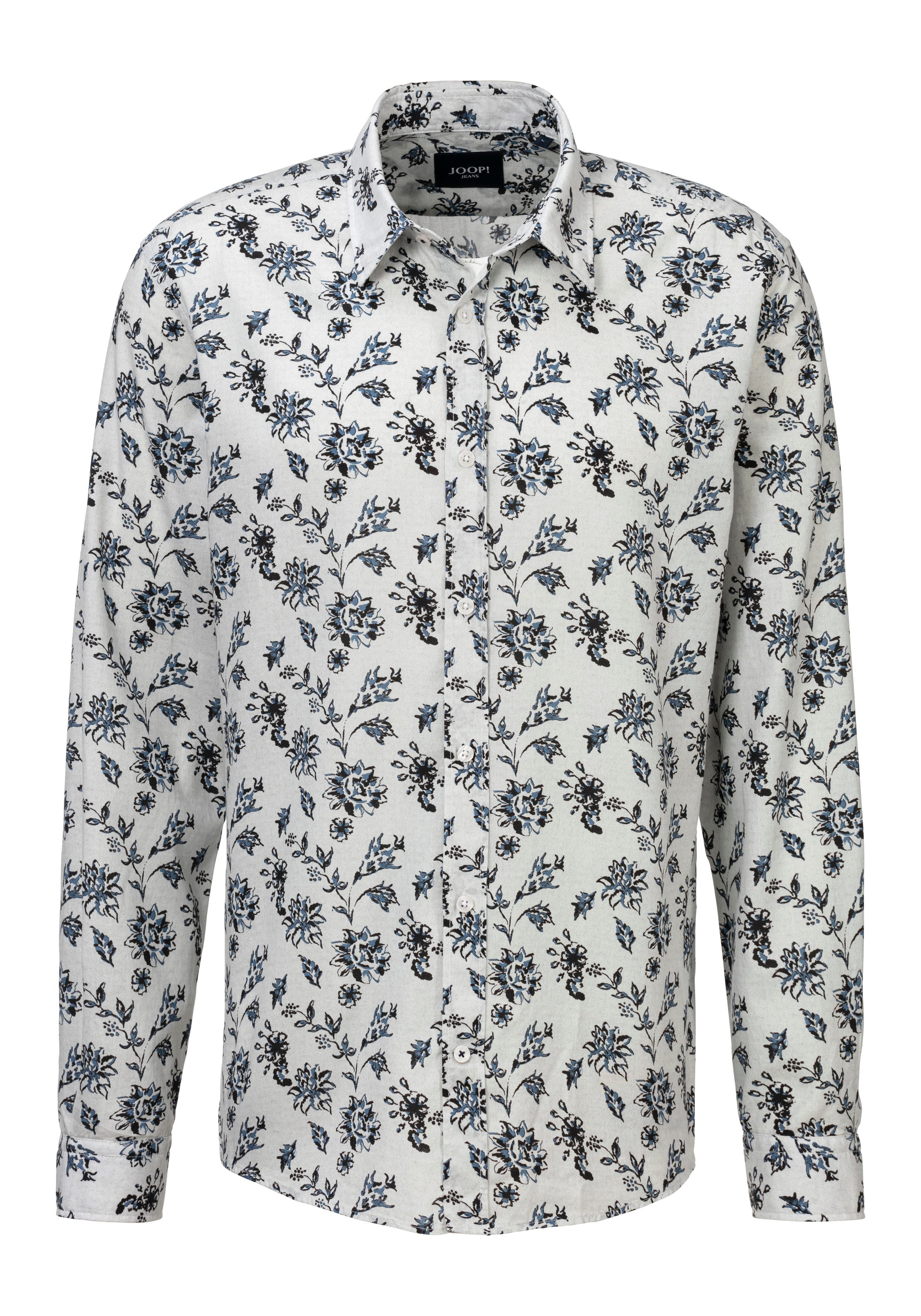 Joop Jeans Overhemd met lange mouwen Hanson met trendy bloe print