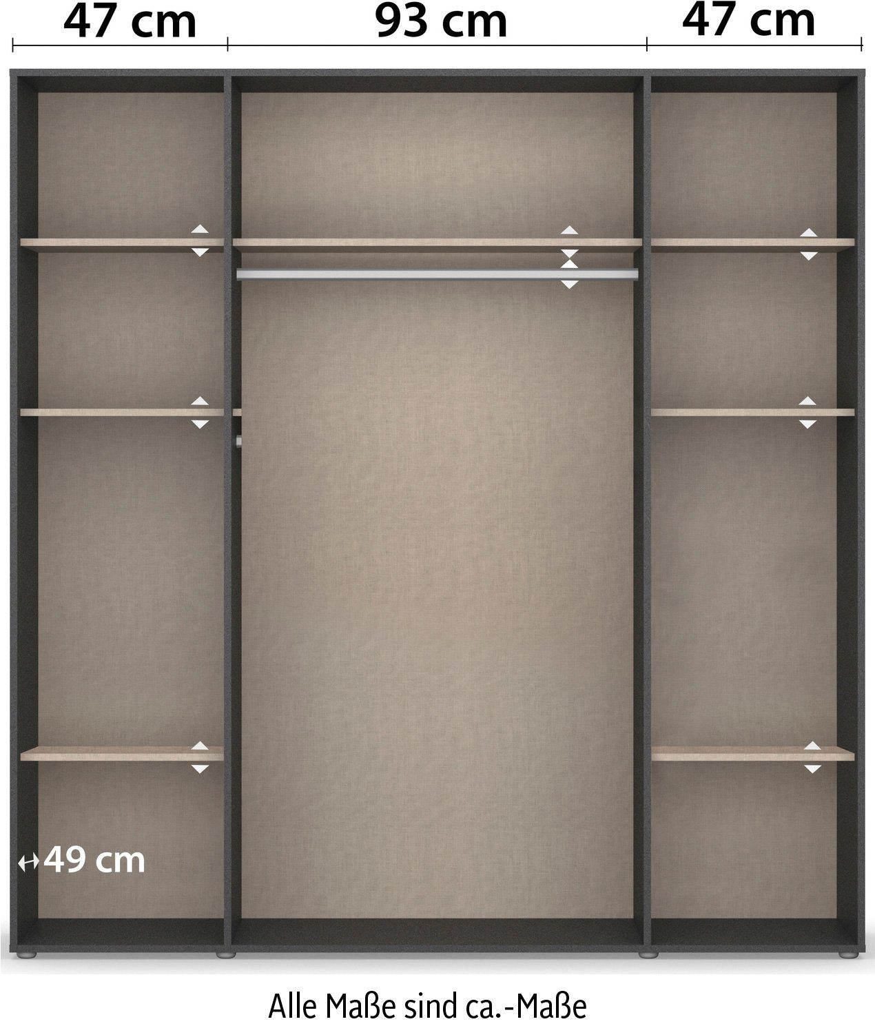rauch Kledingkast VOYAGER Otto´s Choice Garderobe Kledingkast TOPSELLER Slaapkamer