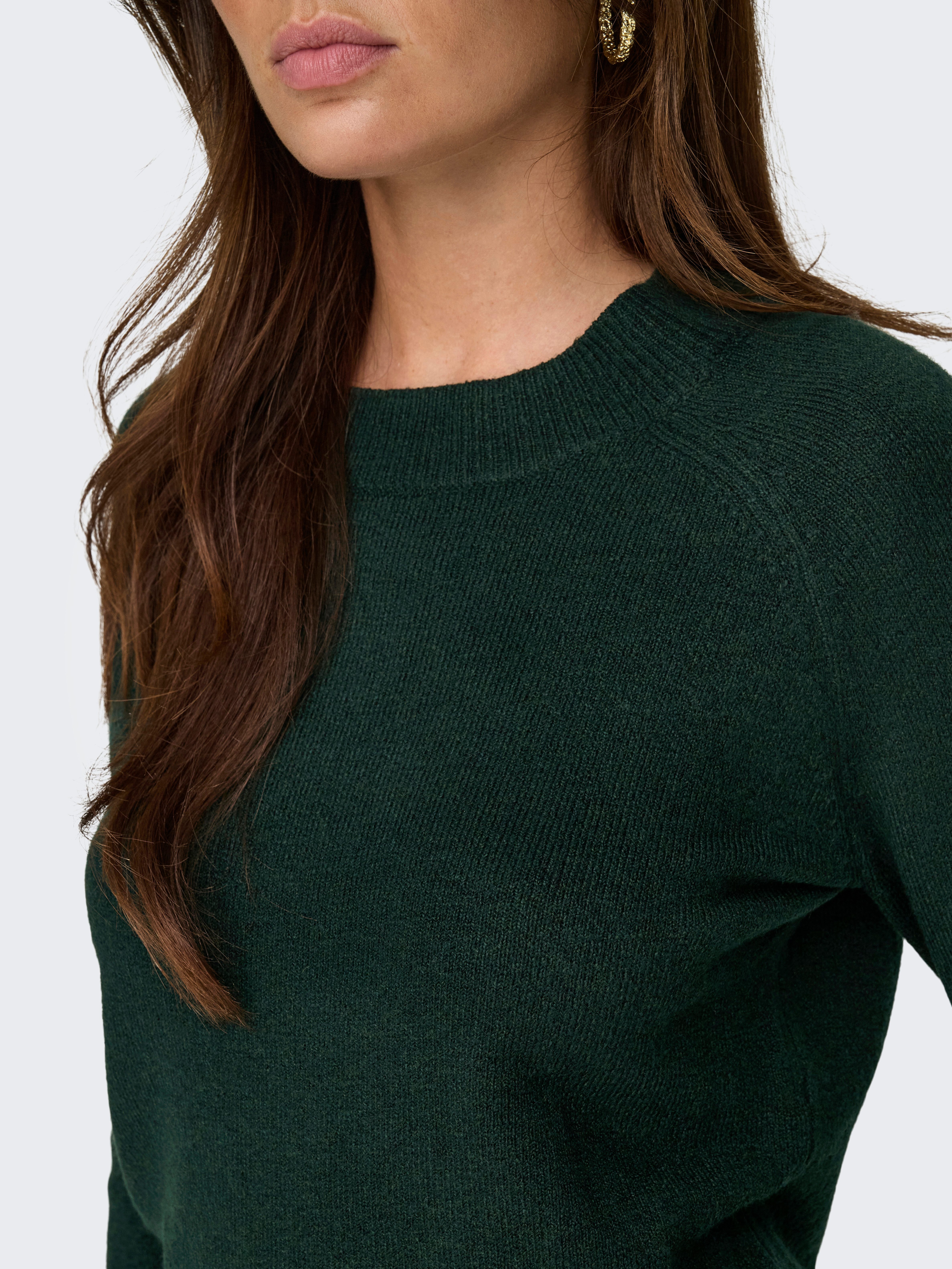 Only Trui met ronde hals ONLRICA LIFE L/S PULLOVER KNT NOOS