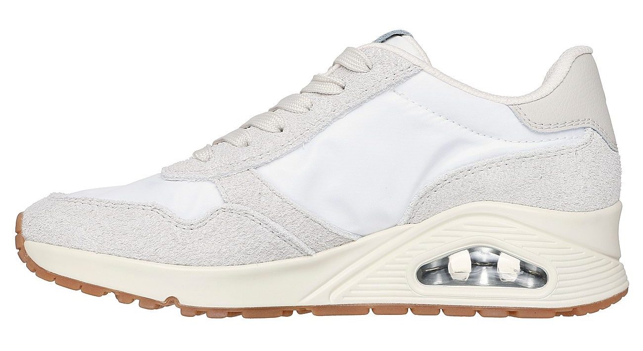 Skechers Sneakers UNO-VINTAGE DAYZ Sleehak sneaker, plateausneaker, veterschoen in vintage-look