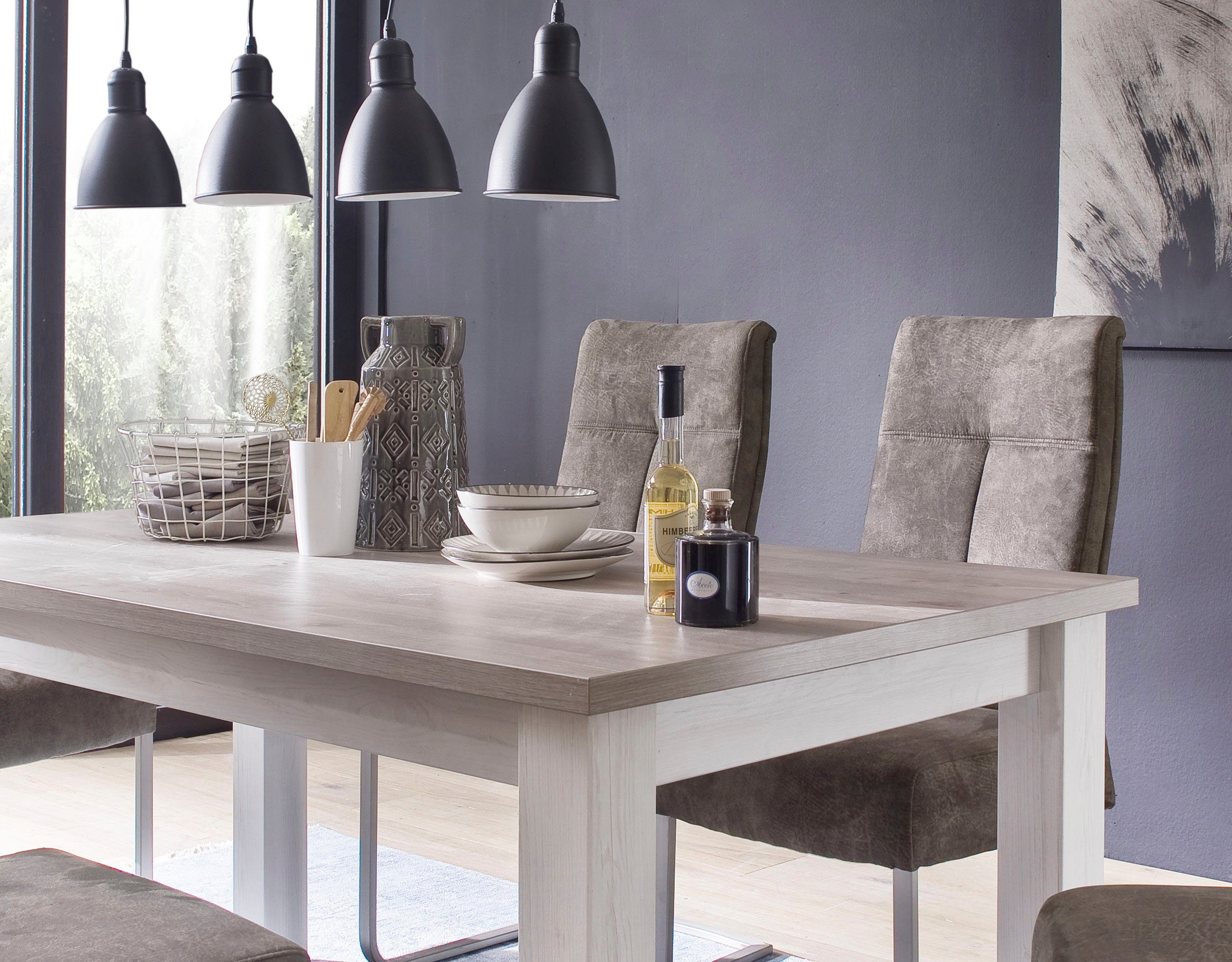 MCA furniture Vrijdragende stoel Talena Stoel belastbaar tot 120 kg (2 stuks)