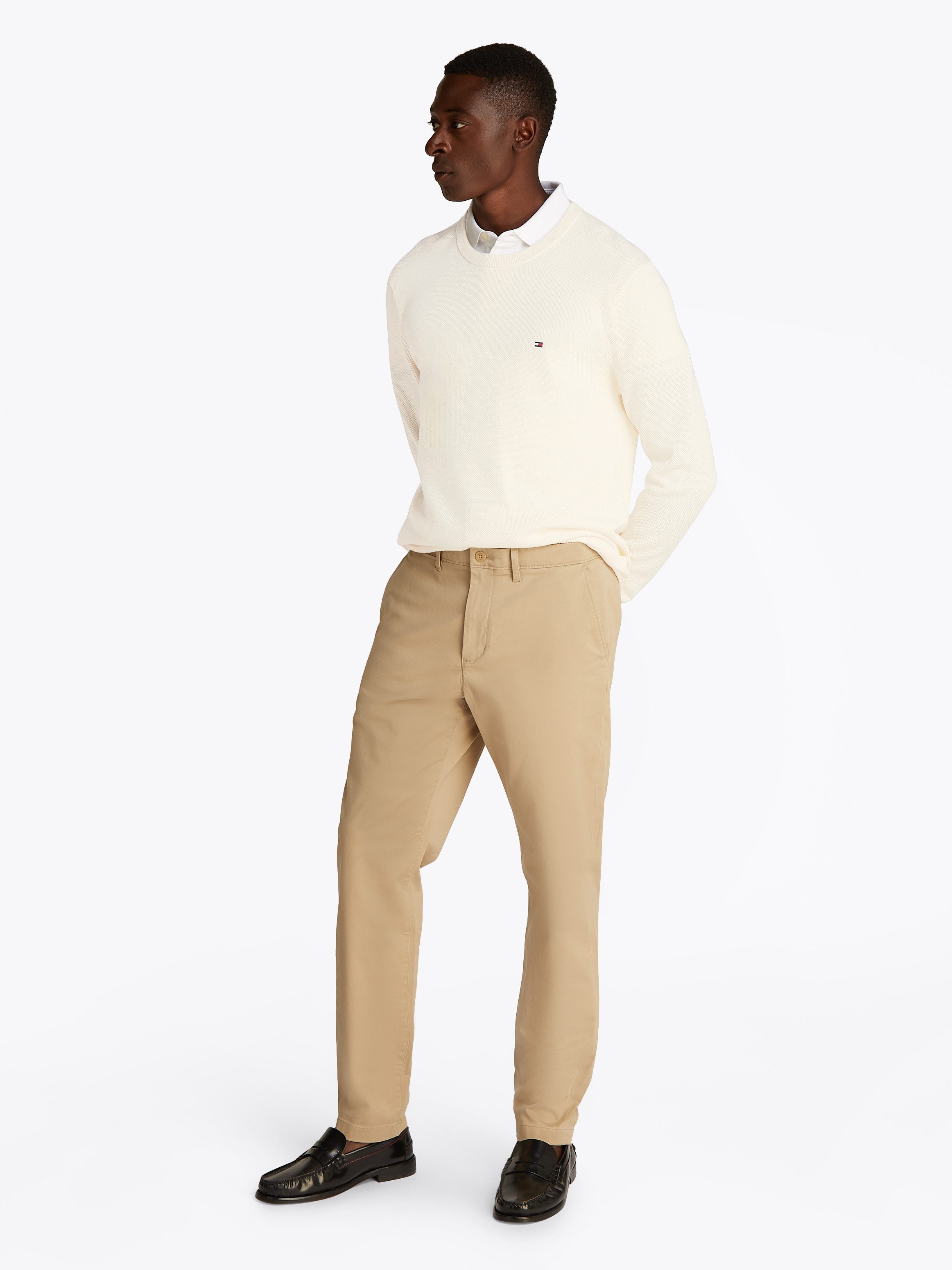 Tommy Hilfiger Trui met ronde hals ESSENTIAL STRUCTURE CREW NECK