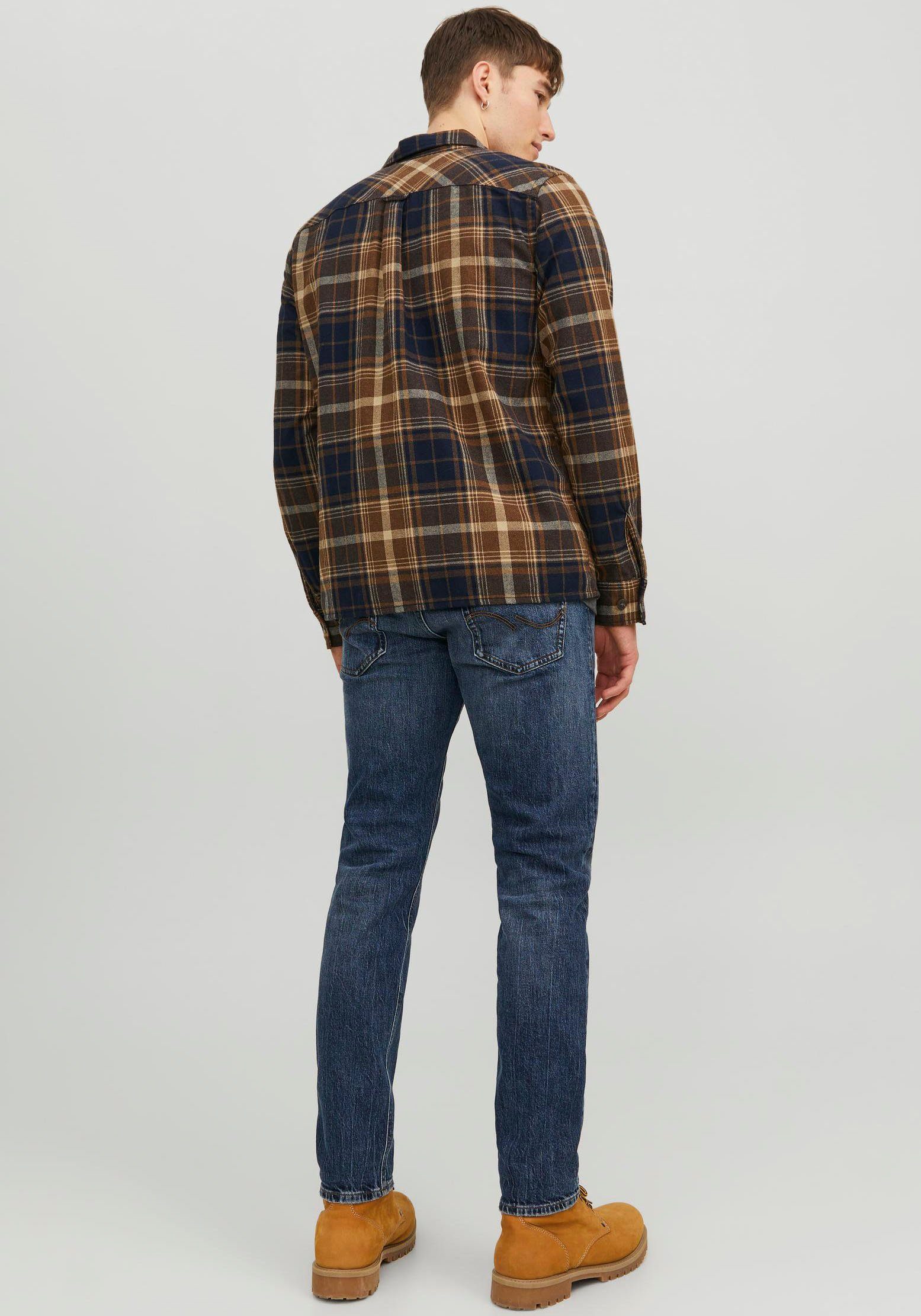 Jack & Jones Overhemd met lange mouwen JJEEDDIE OVERSHIRT LS NOOS